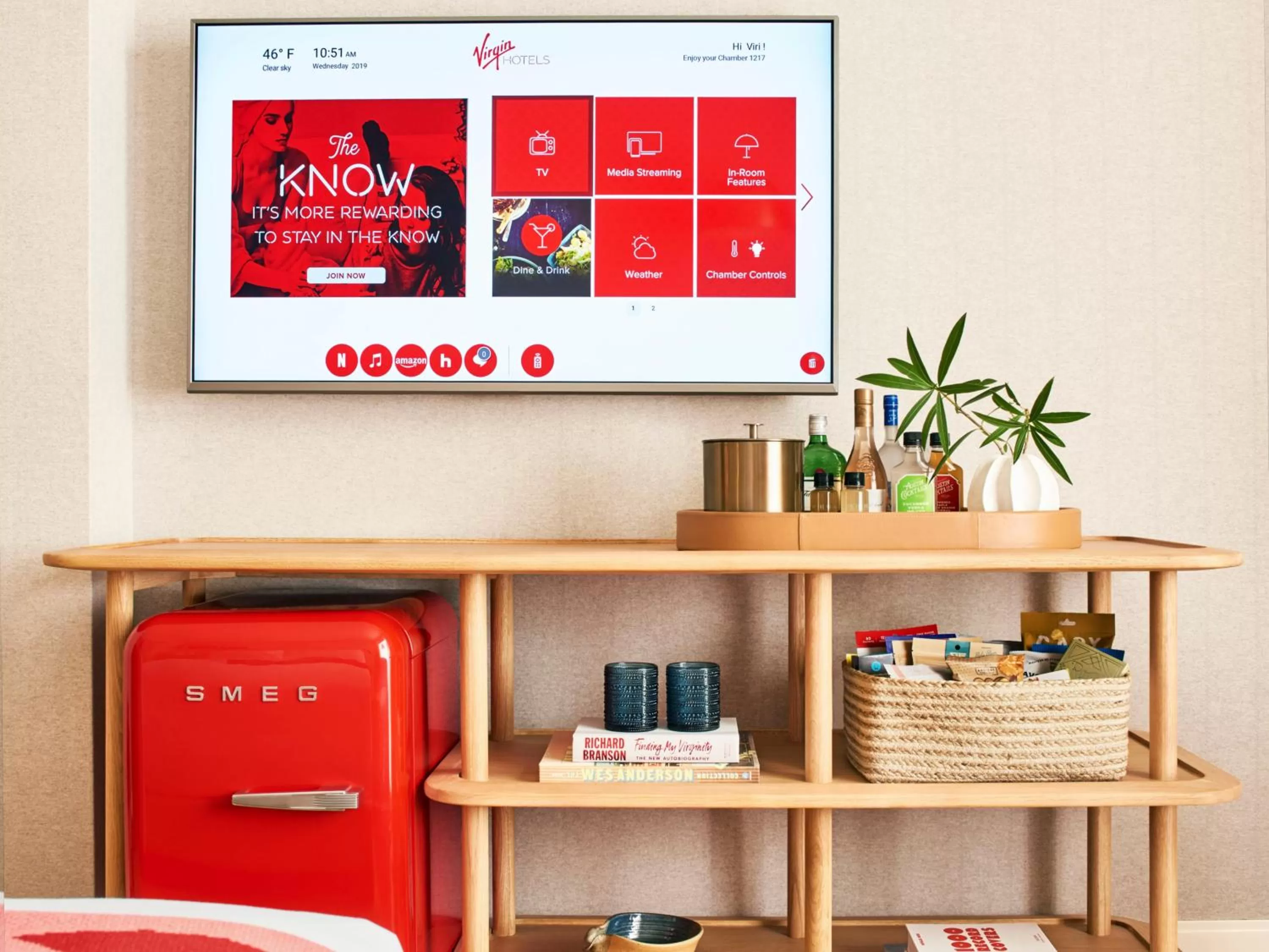 Queen Room with Two Queen Beds in Virgin Hotels Dallas