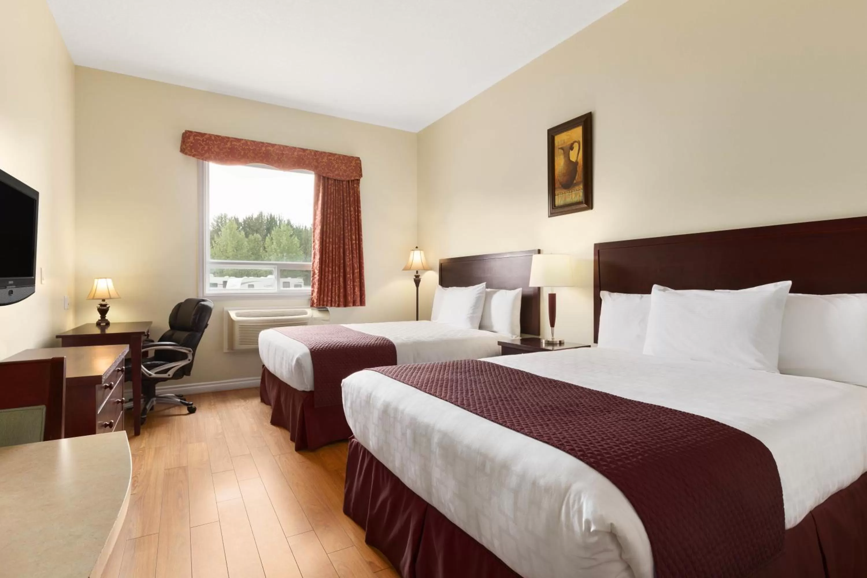 Queen Room with Two Queen Beds - Non-Smoking in Days Inn by Wyndham Chetwynd