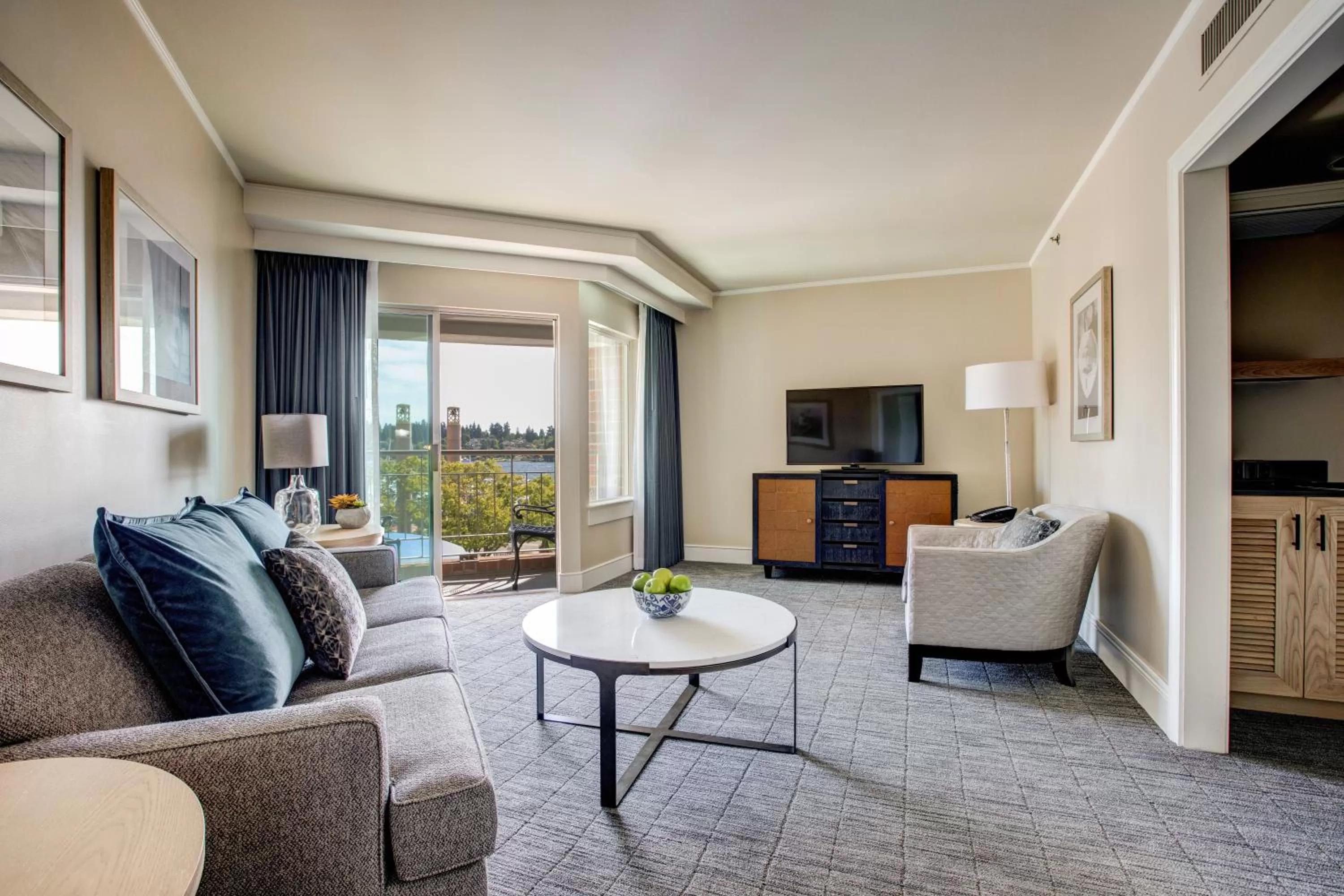 Kirkland Junior Suite in The Woodmark Hotel & Still Spa on Lake Washington
