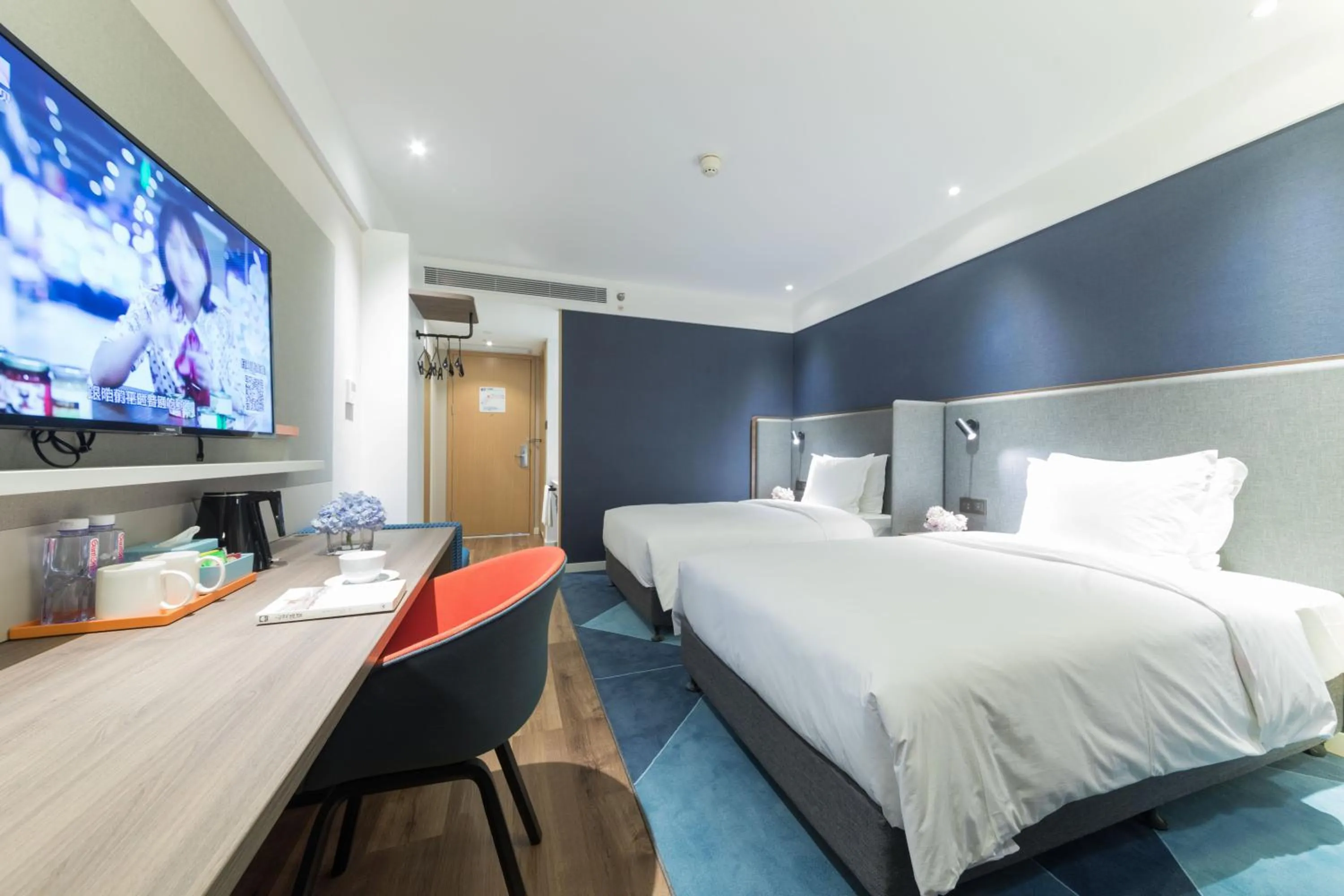 Double Room with Two Double Beds - Non-Smoking in Holiday Inn Express Shanghai Jiading Center, an IHG Hotel