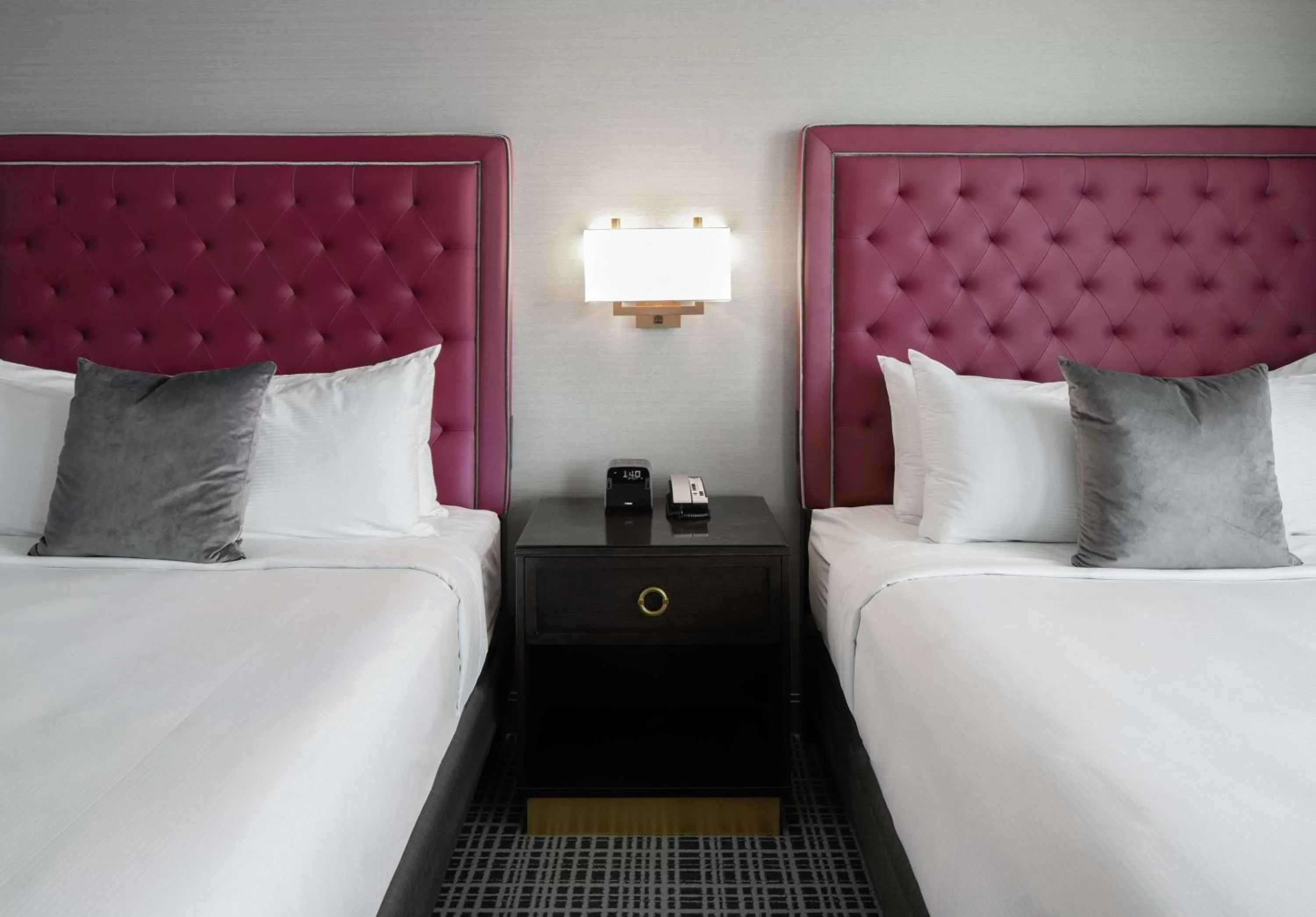 Queen Room with Two Queen Beds in The Axis Moline Hotel, Tapestry Collection By Hilton