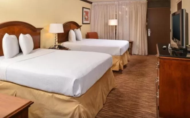 Quadruple Room with Two Queen Beds - Non Smoking in Rodeway Inn Abilene West