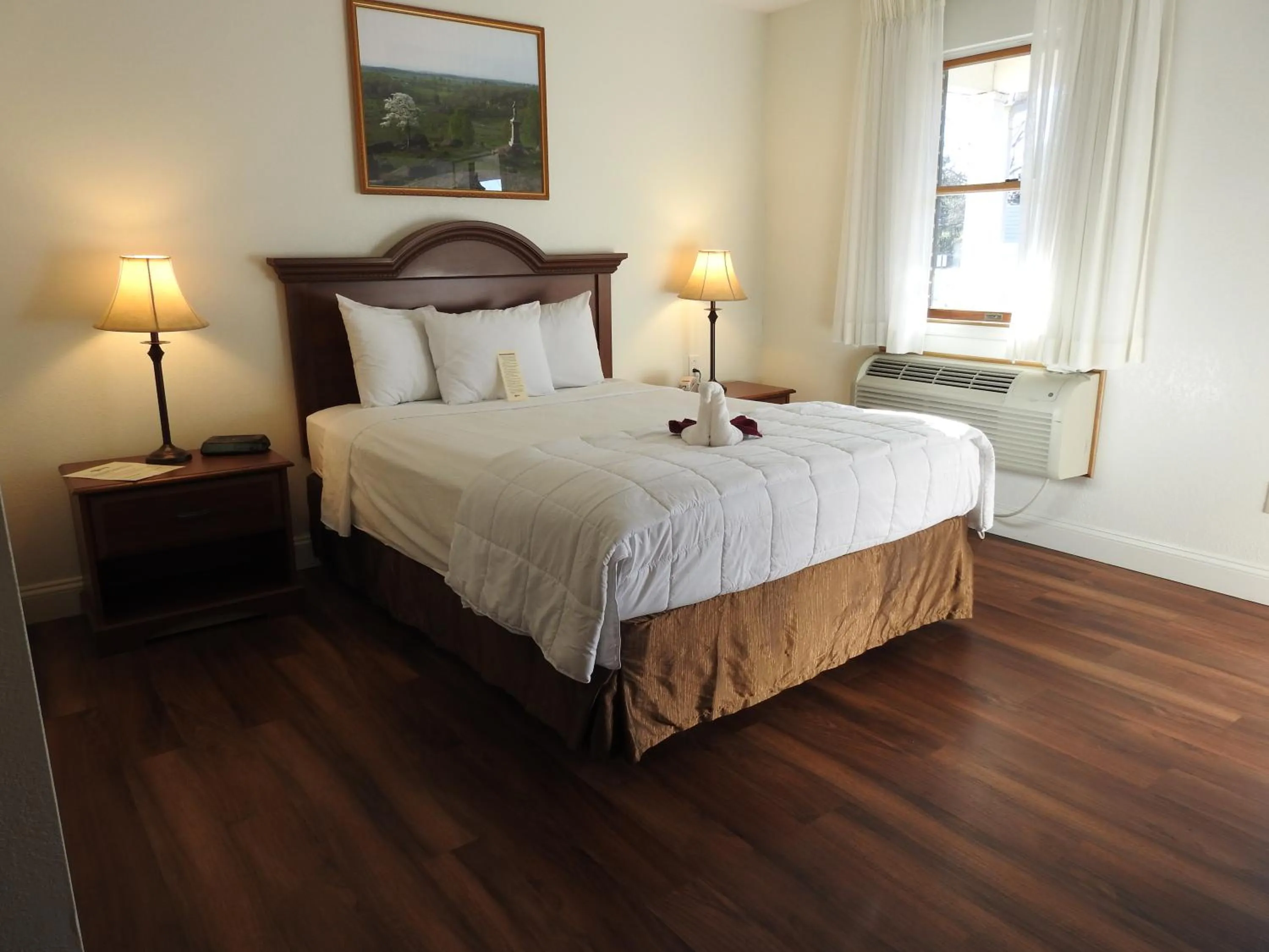 Queen Room Disability Access- Pet Friendly in Inn at Cemetery Hill
