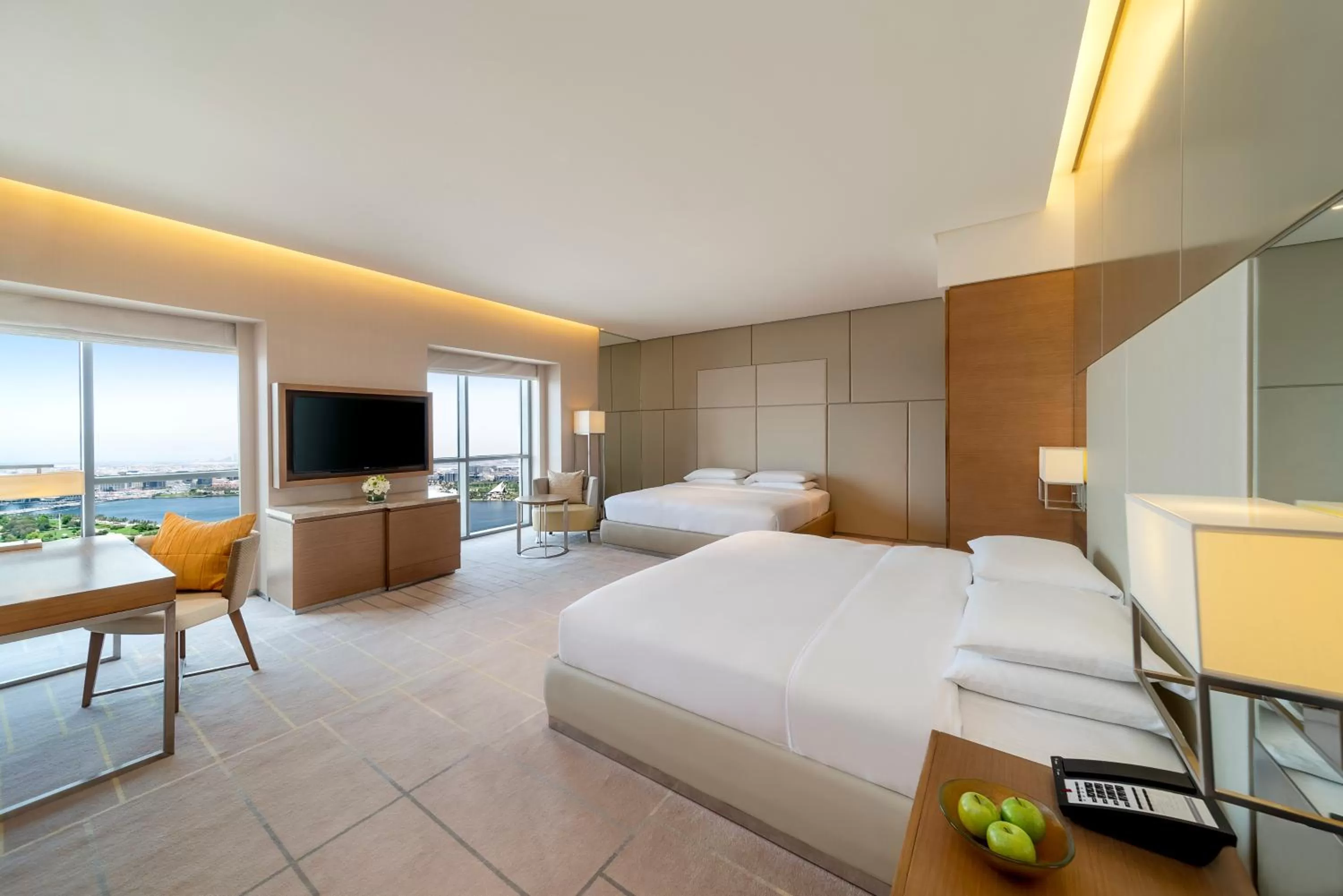 Deluxe King Room with Two King Beds in Hyatt Regency Dubai Creek Heights
