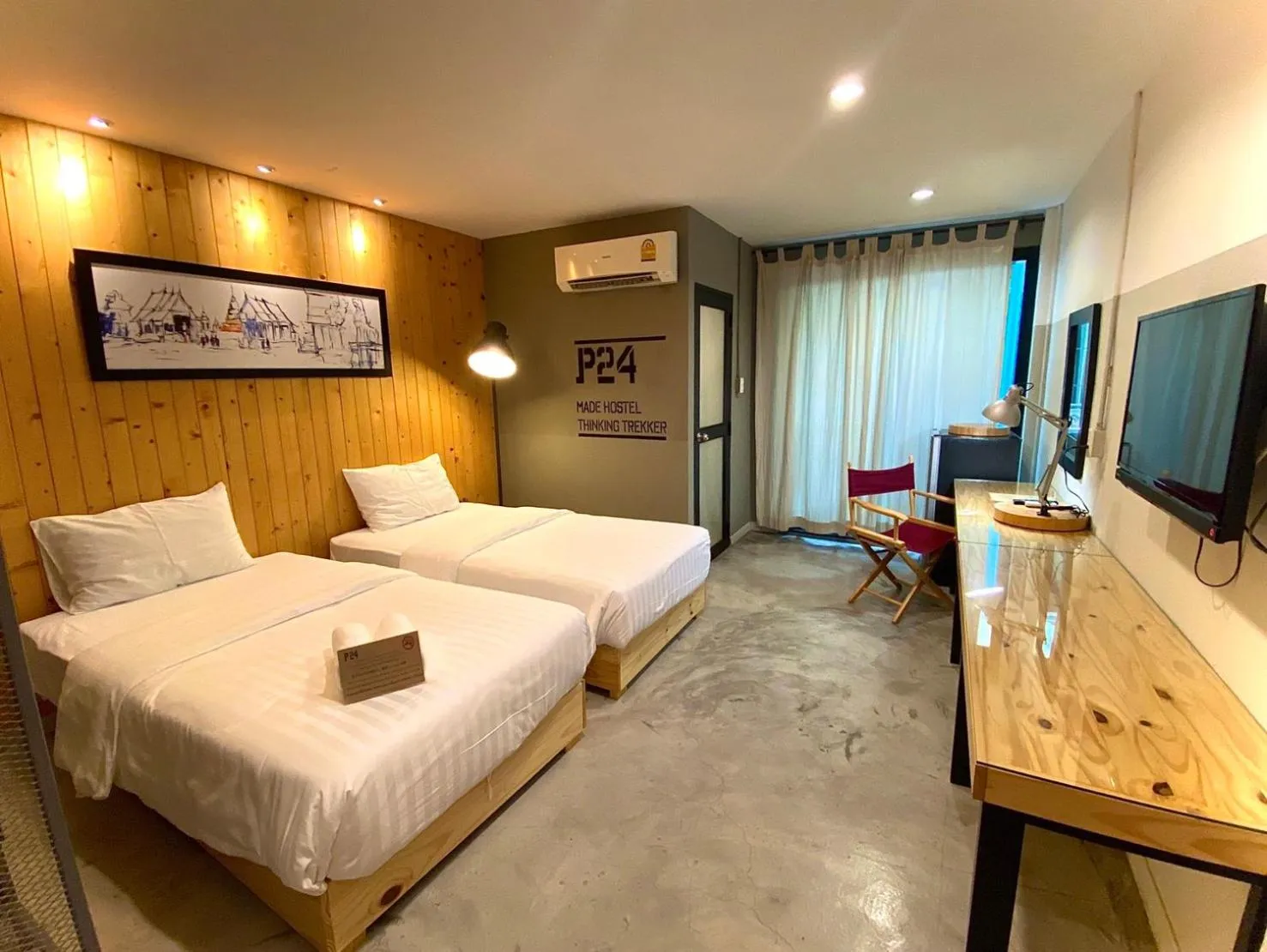 Deluxe Double or Twin Room with Balcony in P24 at Kaset