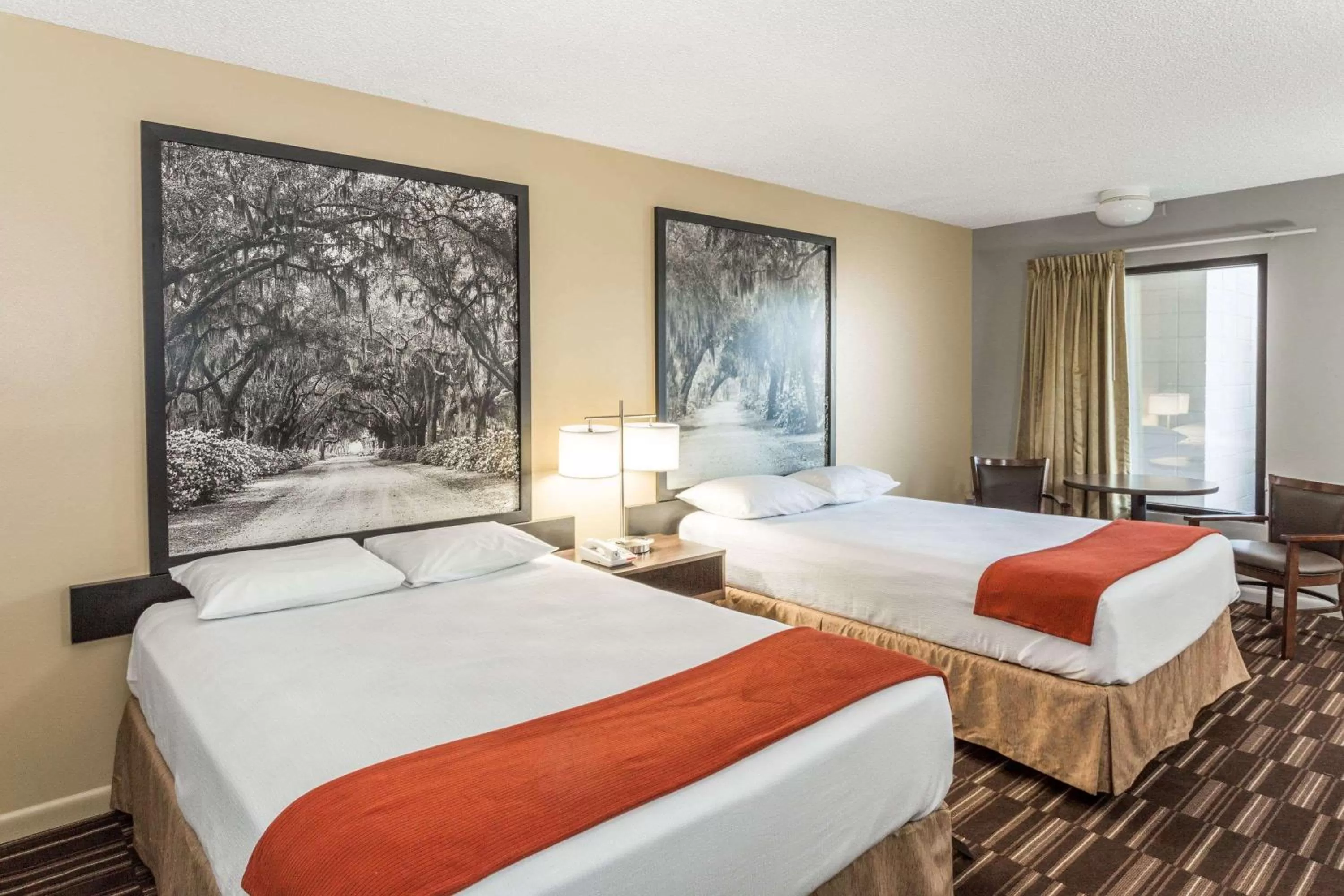 Double Room with Two Double Beds - First Floor - Accessible/Non-Smoking in Super 8 by Wyndham Adel GA I-75