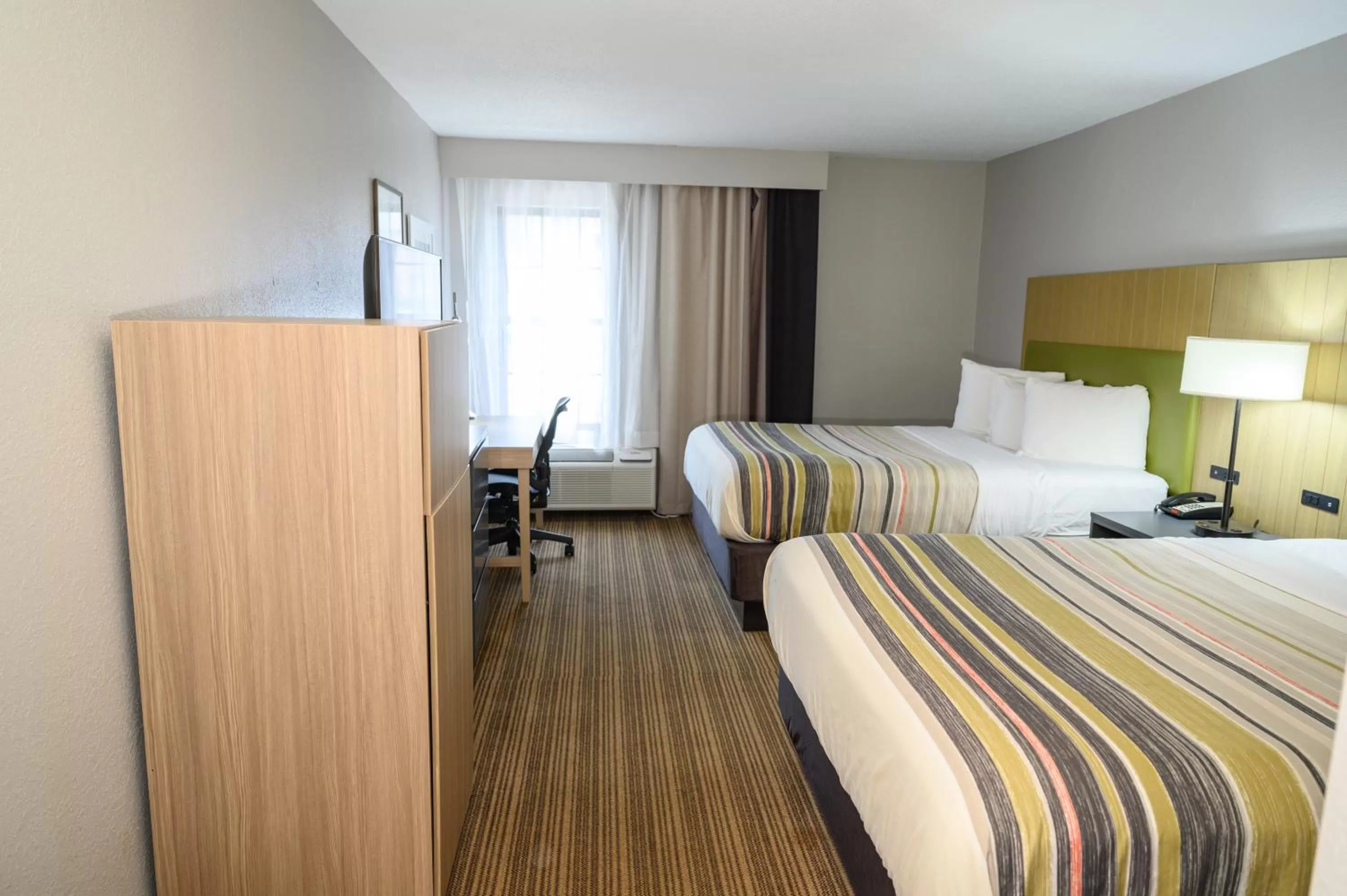 Queen Room with Two Queen Beds in Country Inn & Suites by Radisson, Greenfield, IN