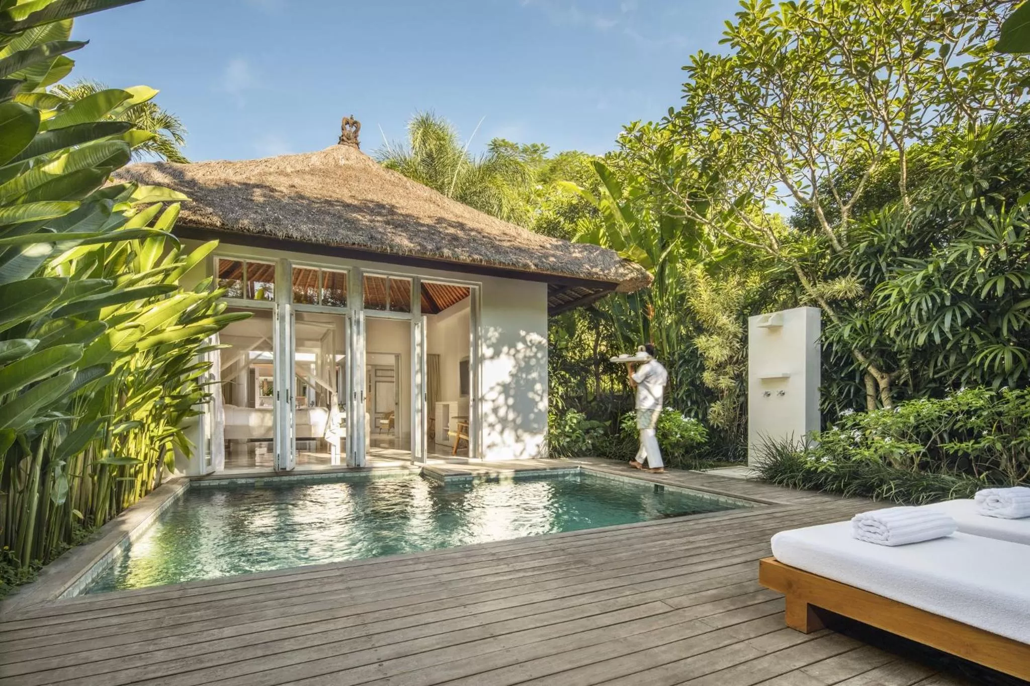 Garden Pool Villa Twin in COMO Uma Ubud