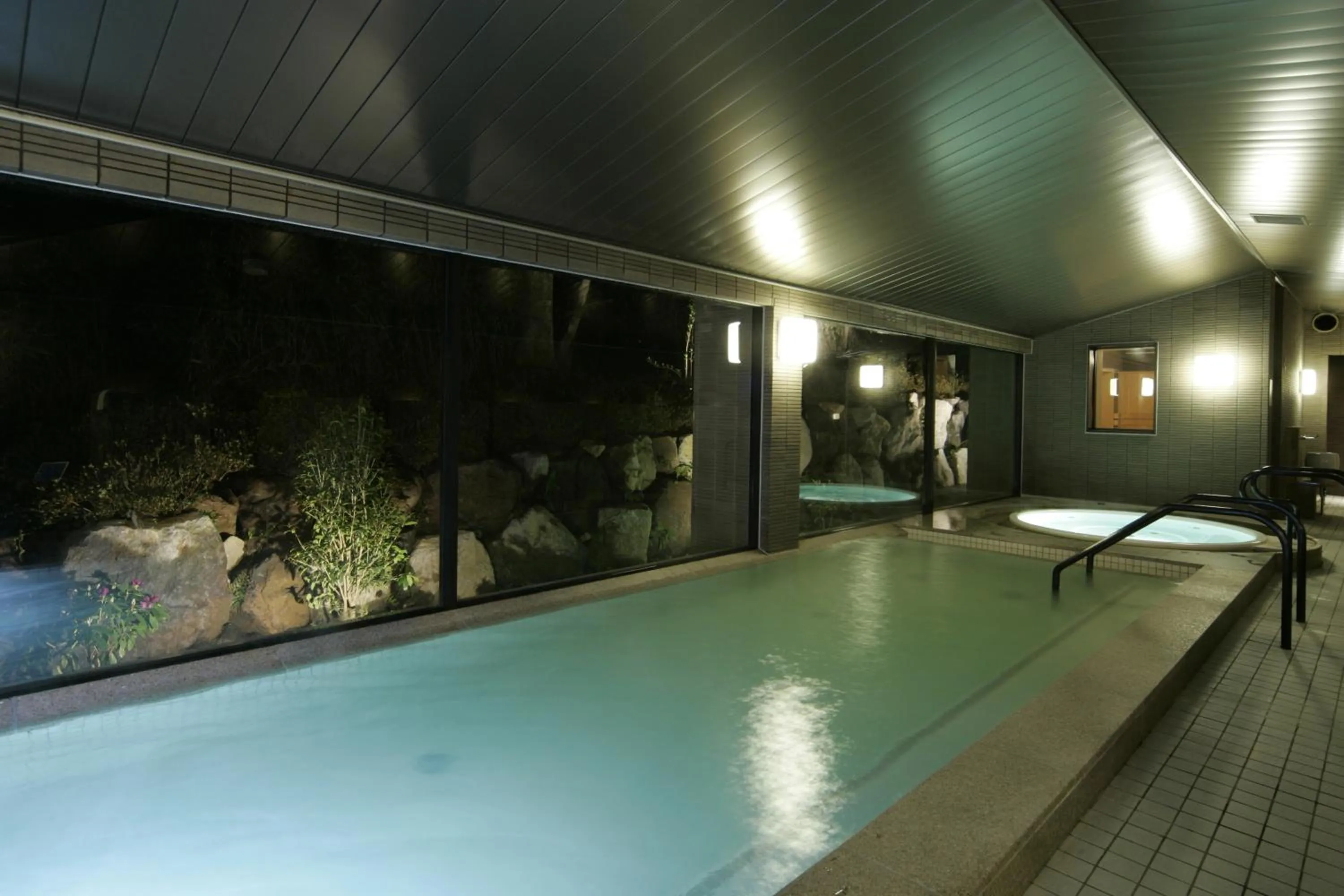 Hot Spring Bath in Hakone Highland Hotel