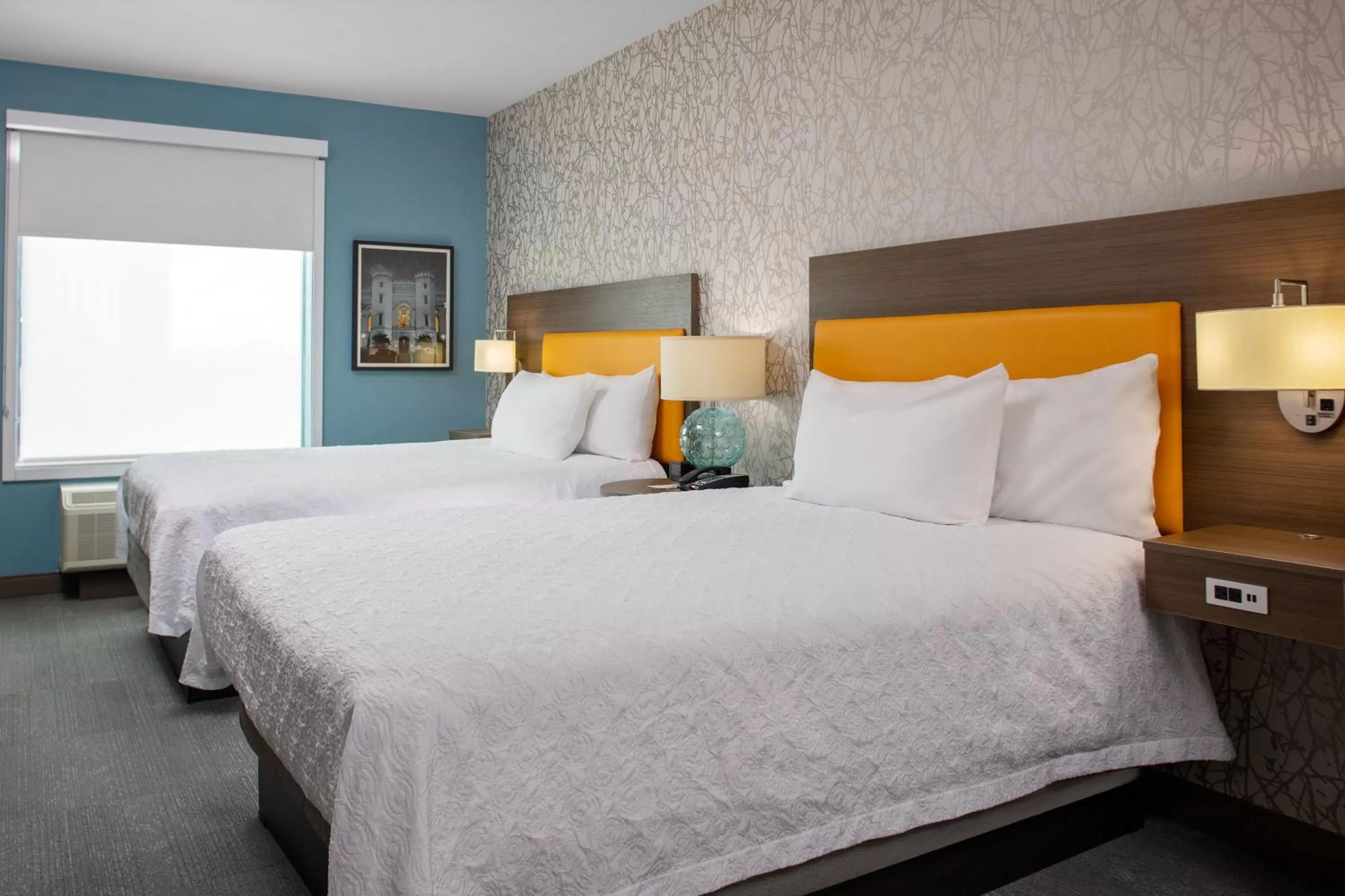 Queen Studio with Two Queen Beds - Mobility Access/Non-Smoking in Home2 Suites By Hilton Baton Rouge Citiplace