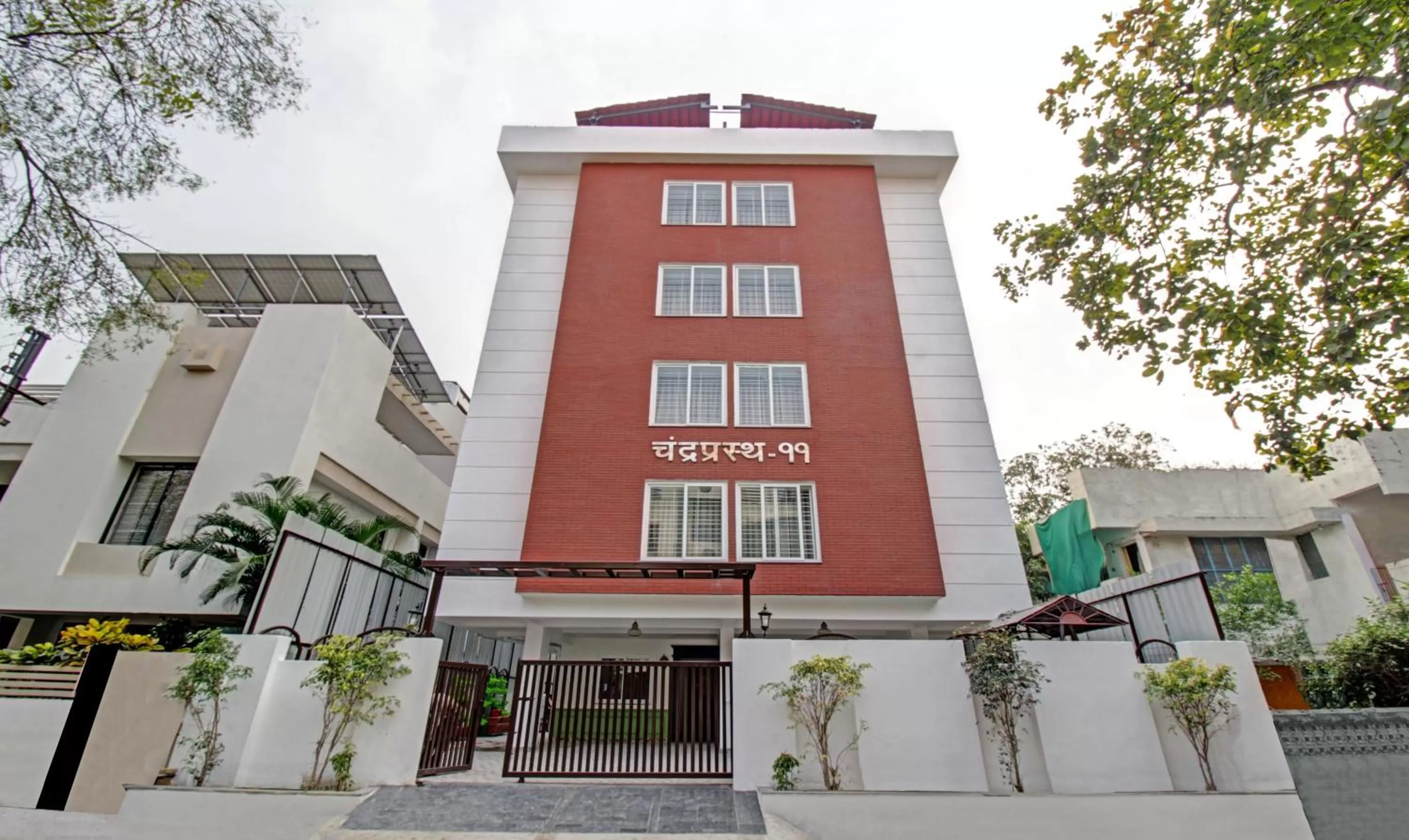 Property building in Treebo Chandraprasth Residency