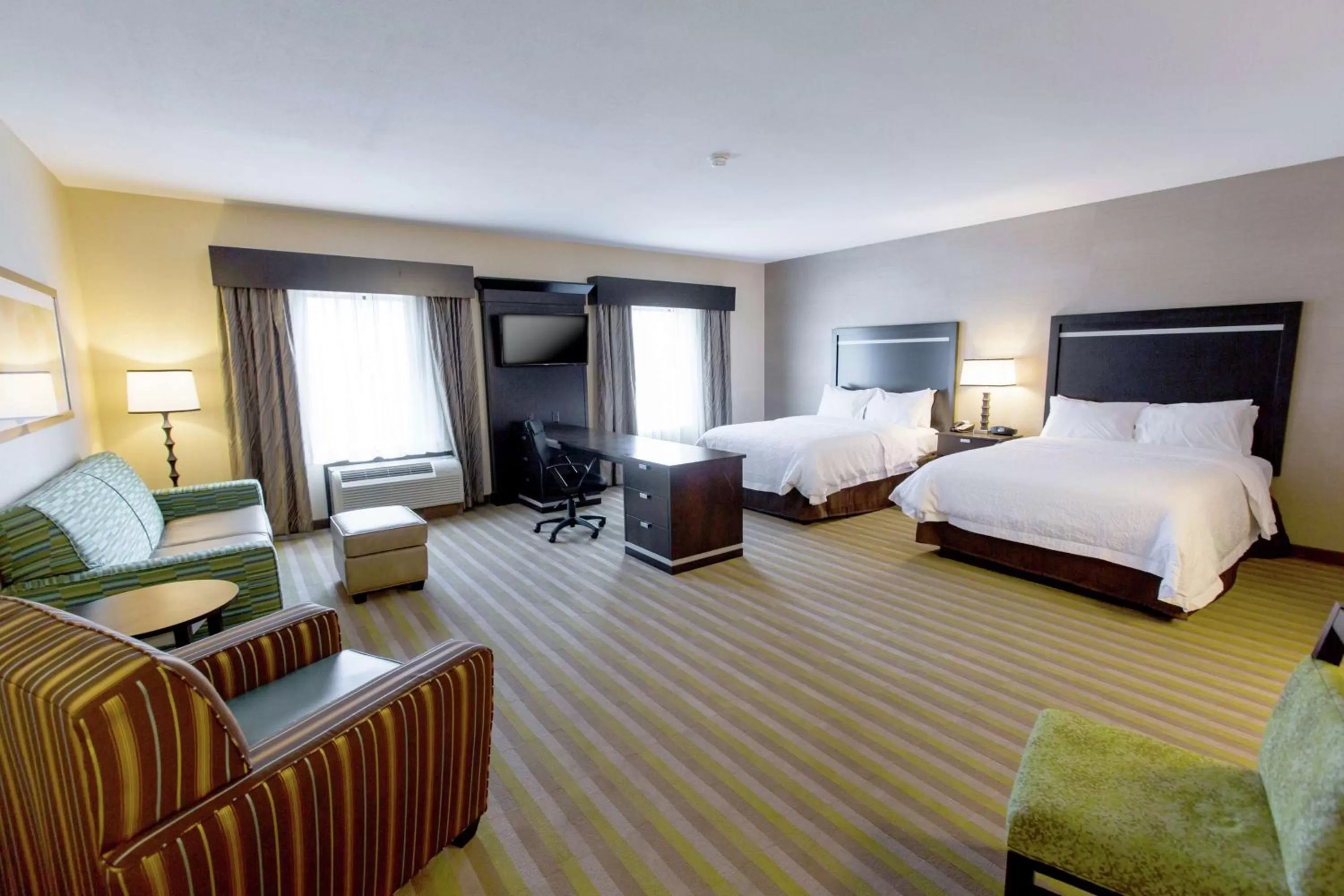 Queen Studio Suite with Two Queen Beds - Non-Smoking in Hampton Inn & Suites Toledo/Westgate