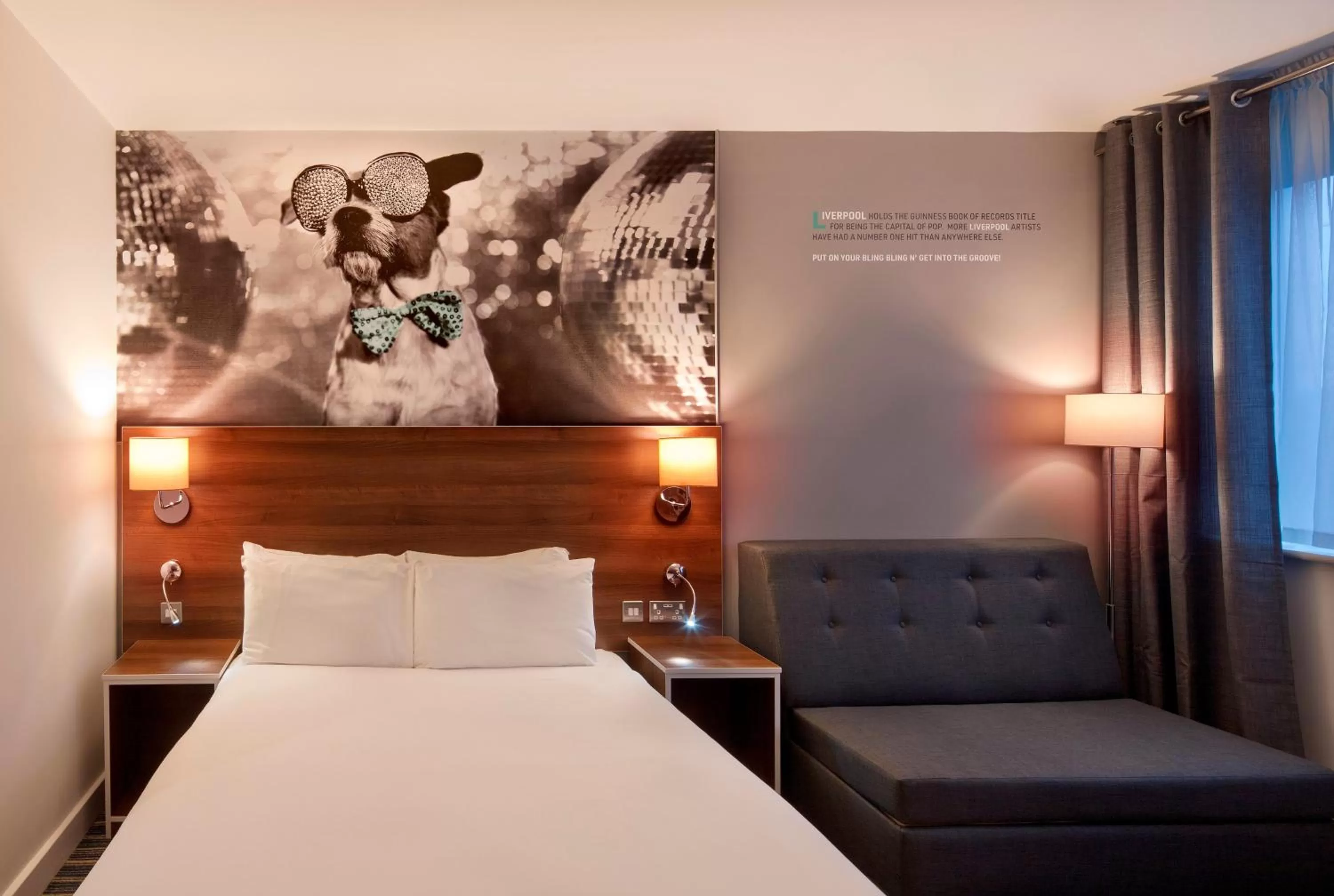 King Room in Heeton Concept Hotel - City Centre Liverpool