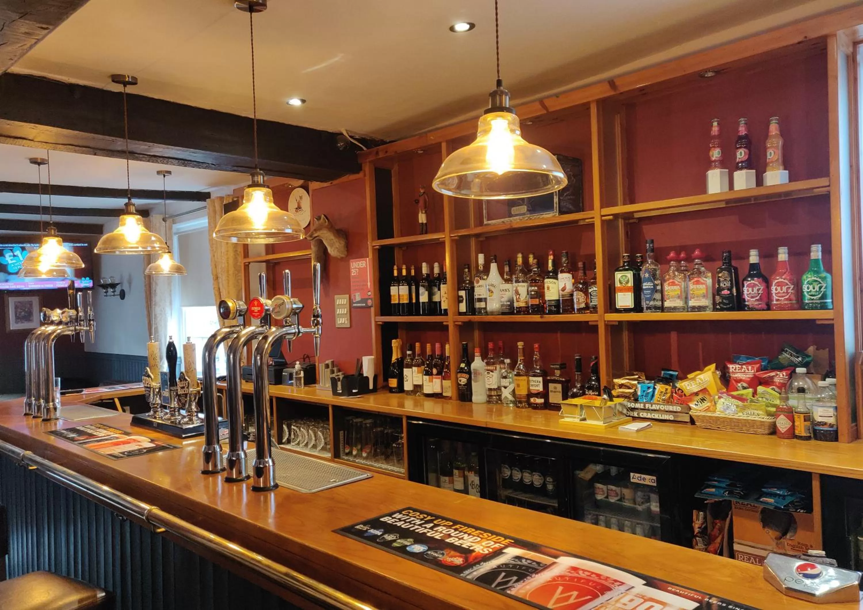 Lounge or bar in The Fox