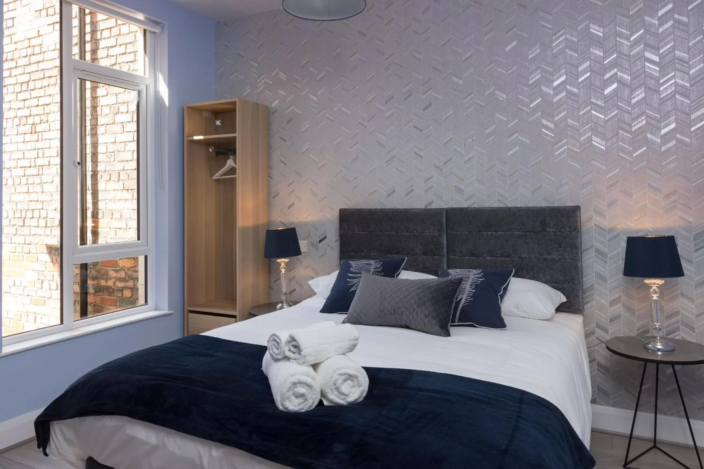 Deluxe Double Room with Shower in Titanic Guest 4 Star Boutique- Tourism NI certified- Free parking