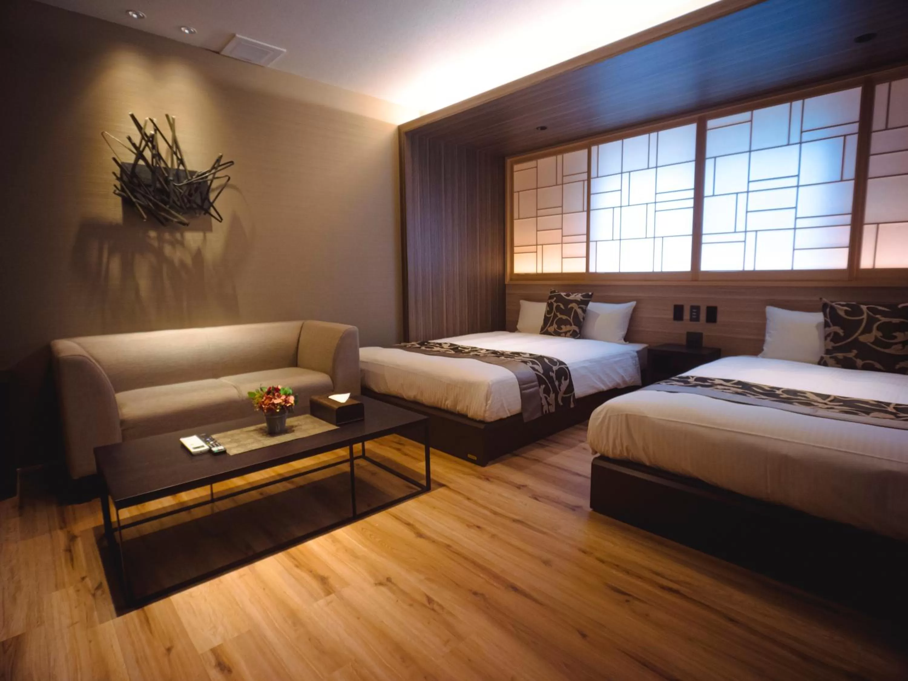 Standard Twin Room in GRAND BASE Beppueki
