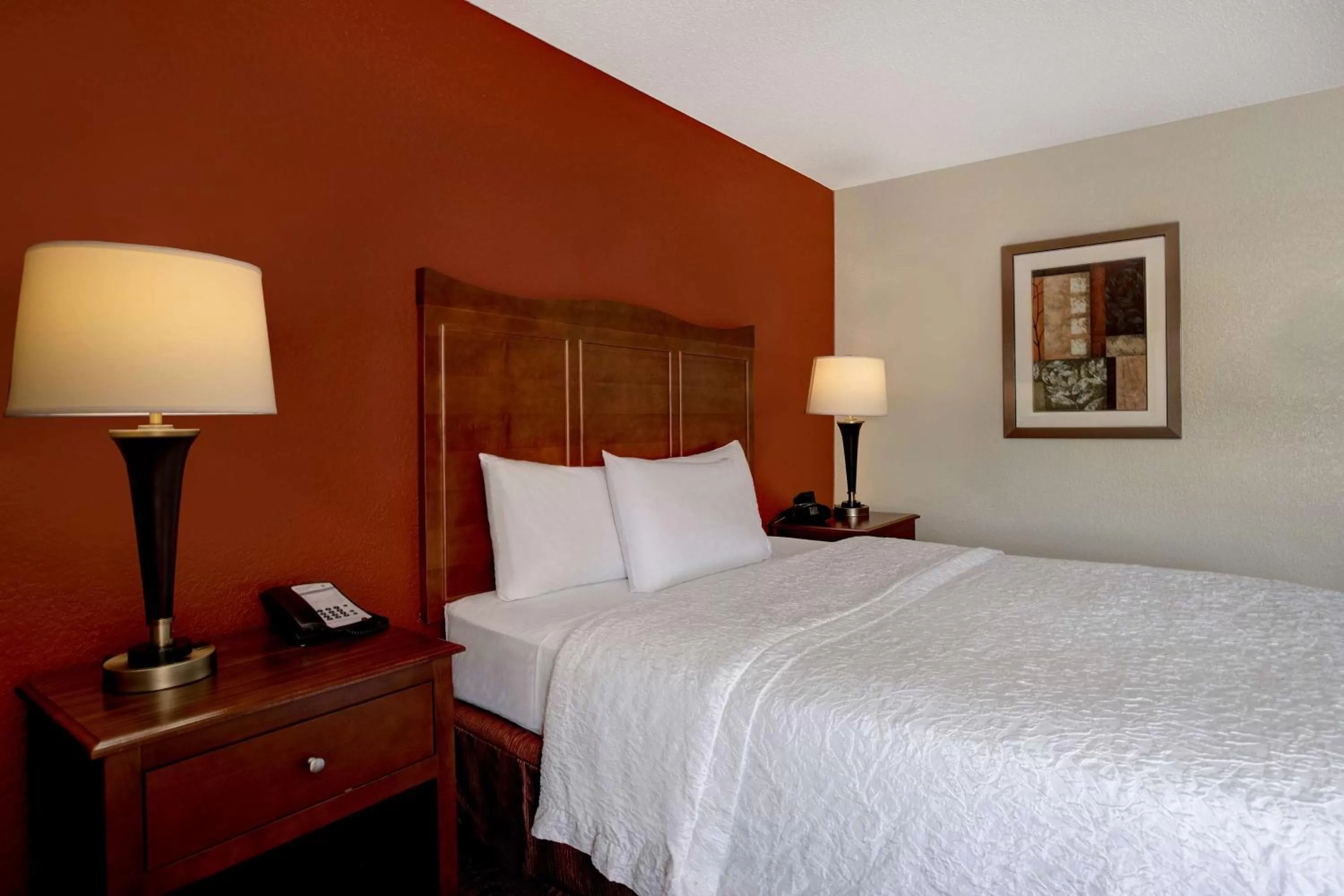 Queen Room with Microwave and Refrigerator - Non-Smoking in Hampton Inn Fort Wayne-Southwest