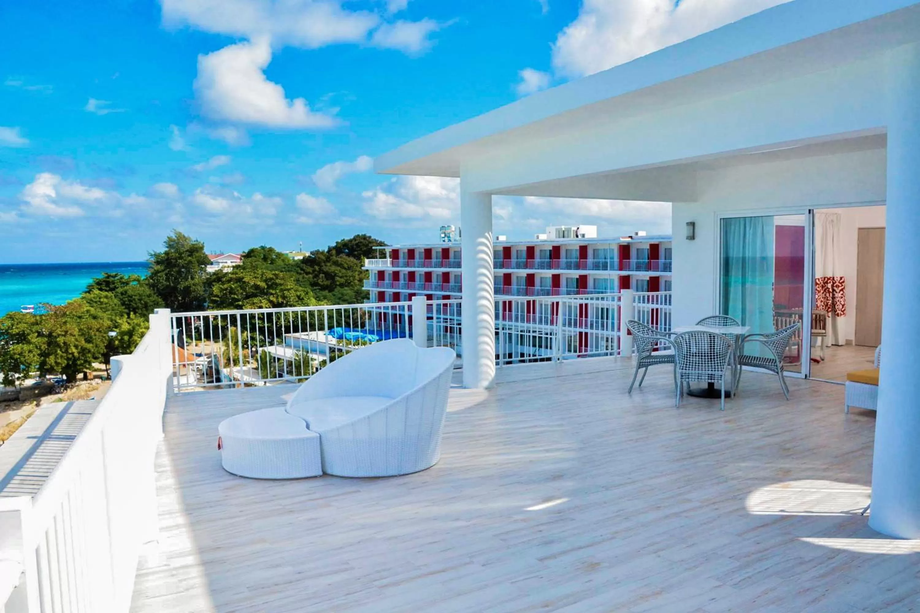 Property building in Grand Decameron Cornwall Beach, A Trademark All-Inclusive Resort