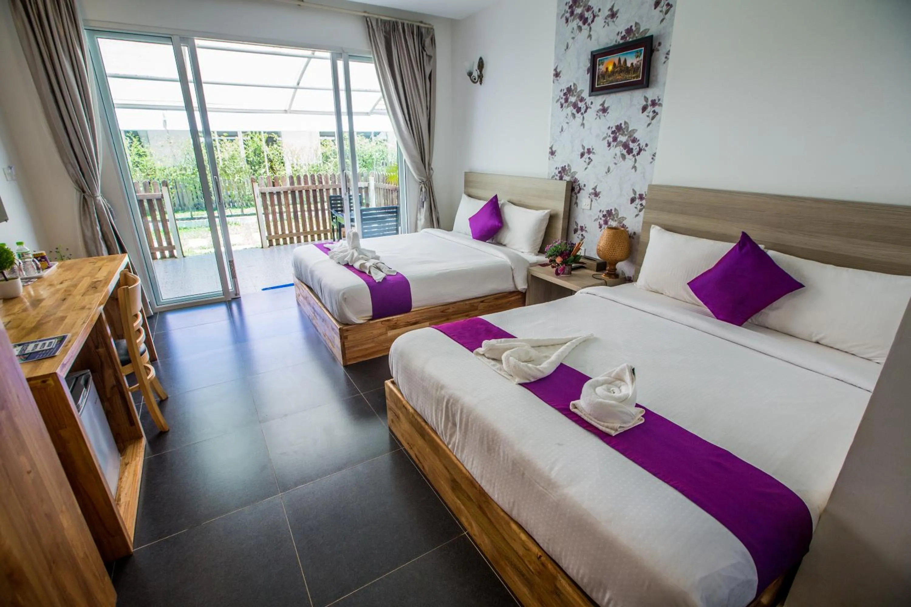 Private Bungalow Twin with Garden View in Good Time Resort