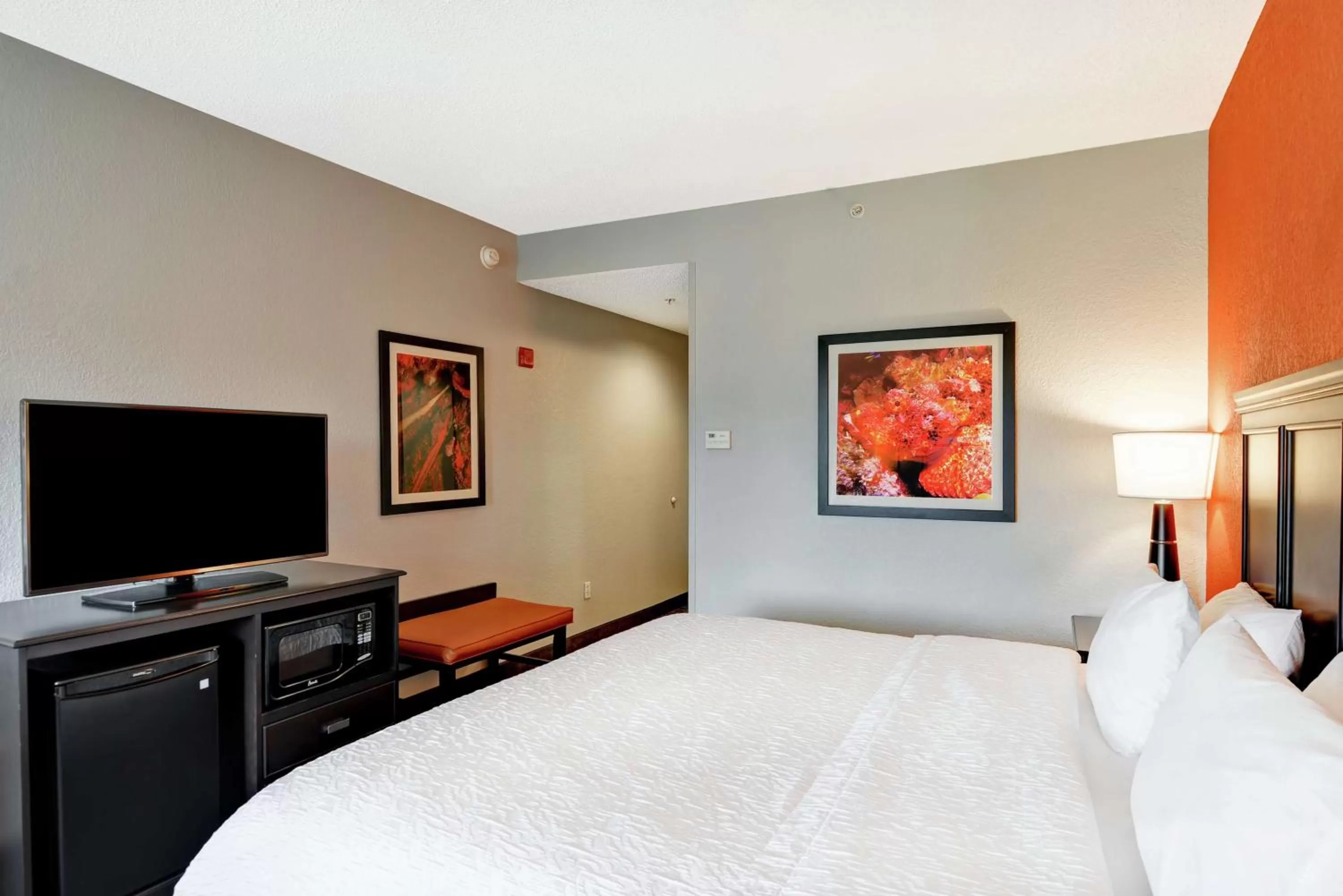 King Room - Disability Access/Hearing Accessible - Non-Smoking in Hampton Inn West Palm Beach-Florida Turnpike
