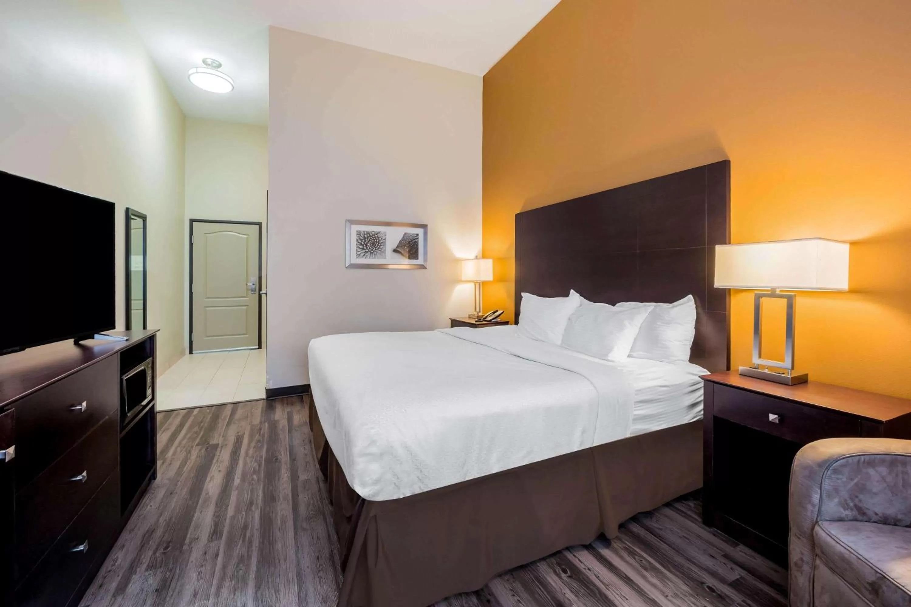 King Room with Roll-In Shower - Mobility Access/Non-Smoking in La Quinta by Wyndham Marshall