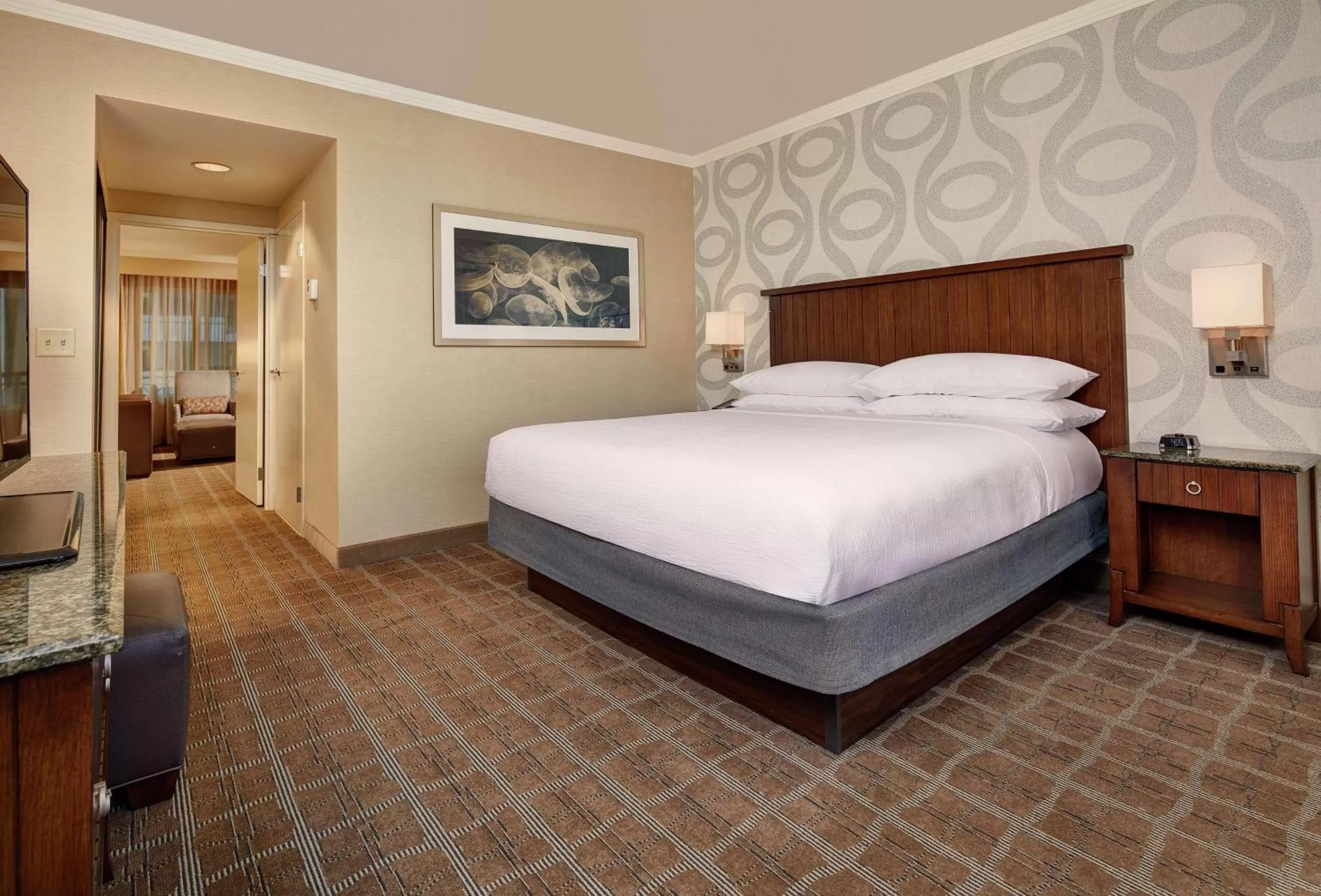 Two-Room Premium Executive King Suite with Sofa Bed in Embassy Suites by Hilton San Diego La Jolla