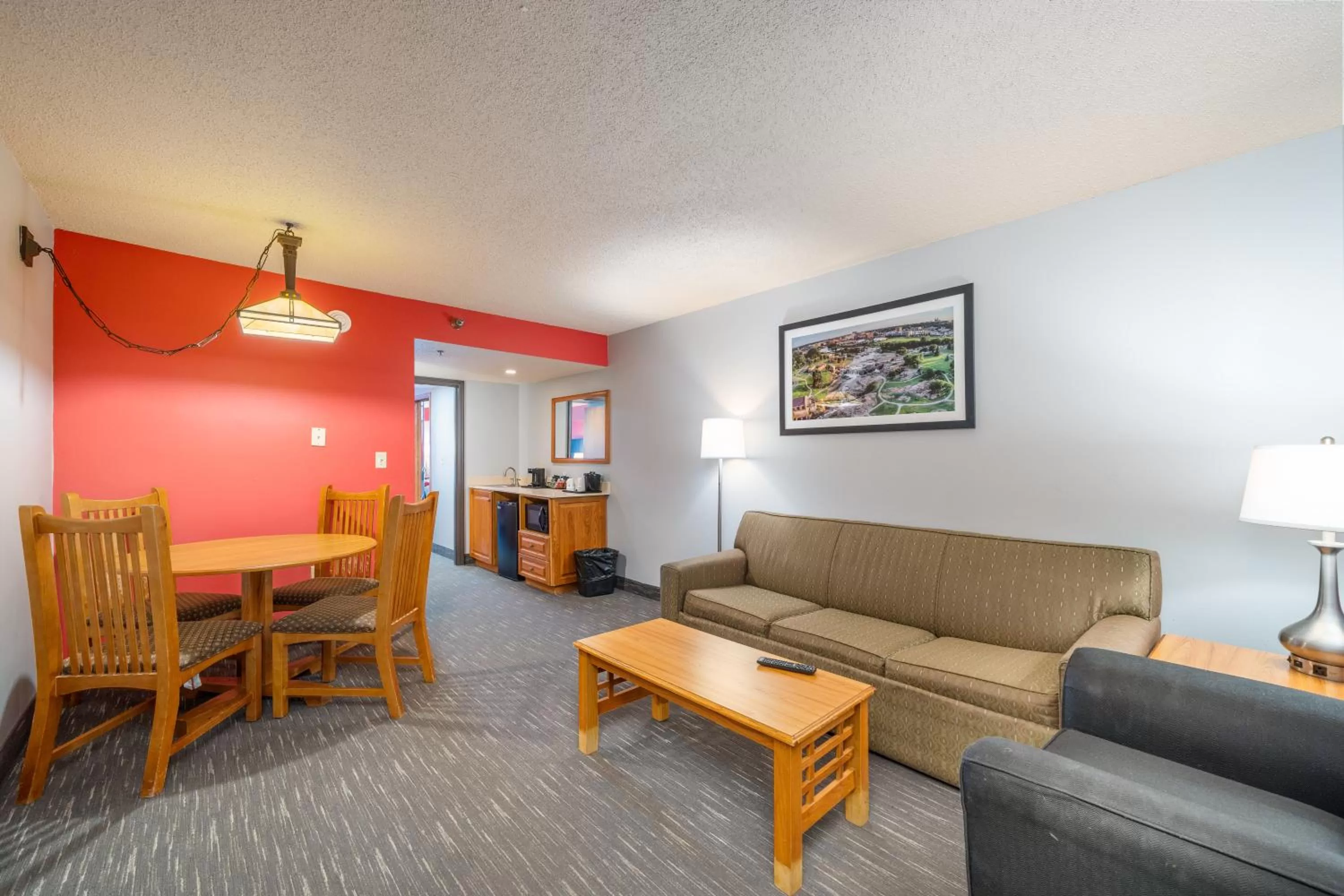 One-Bedroom Suite with Two Queen Beds - First Floor - Non-Smoking - Poolside in Ramada by Wyndham Sioux Falls Airport - Waterpark Resort & Event Center