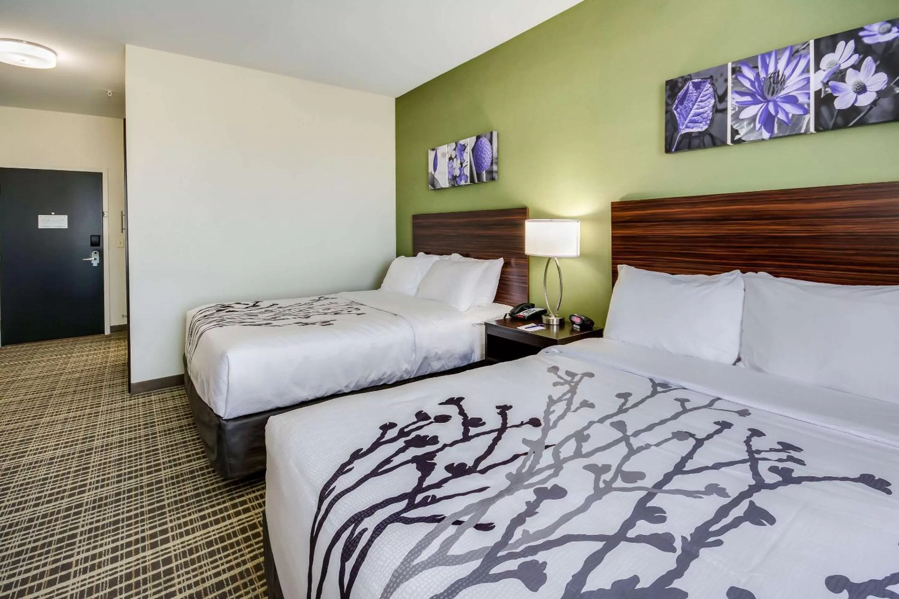 Queen Room with Two Queen Beds - Accessible/Non-Smoking  in Sleep Inn & Suites Yukon Oklahoma City