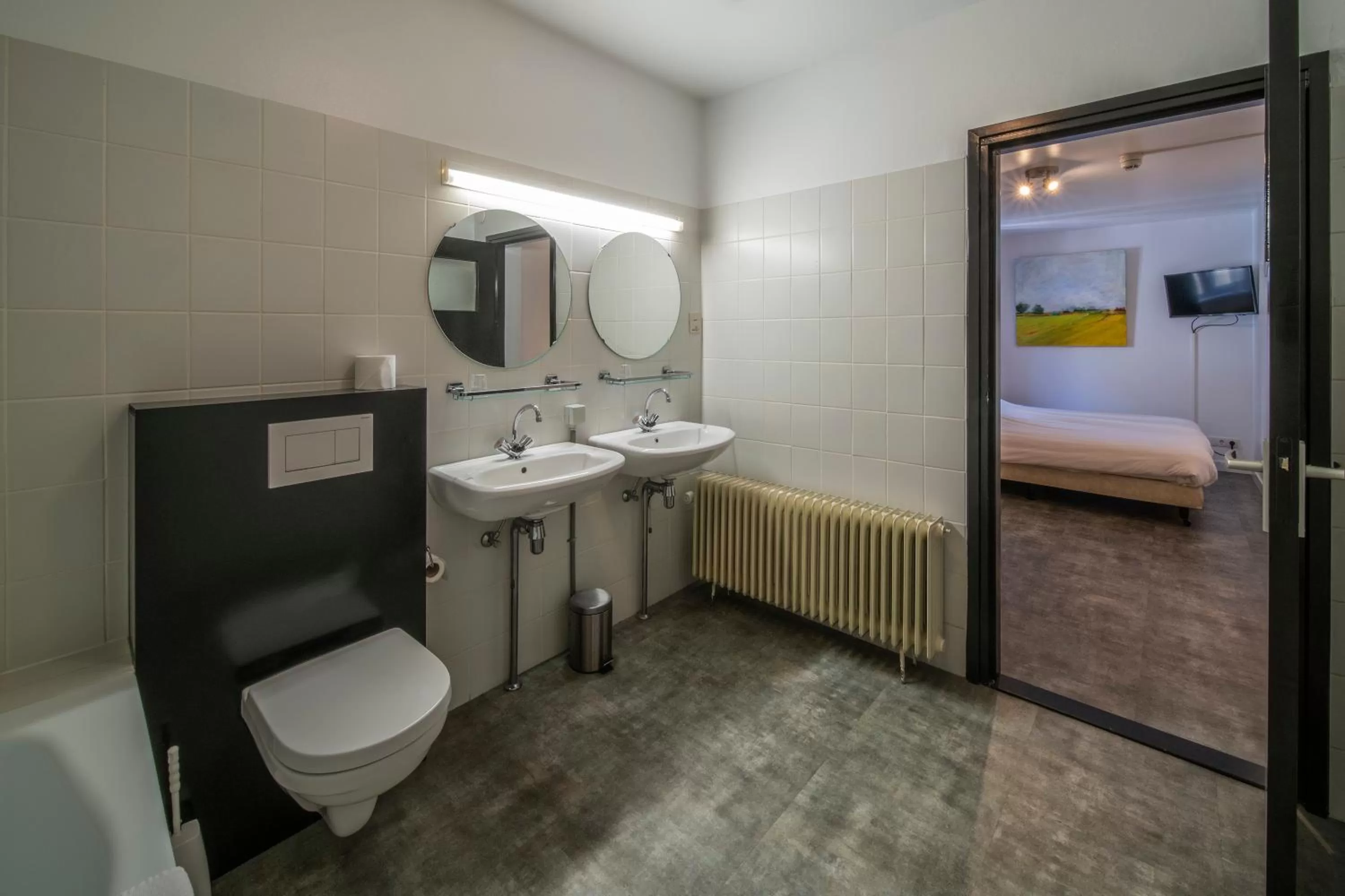 Twin Room with Bath in Hotel Restaurant St. Lambert