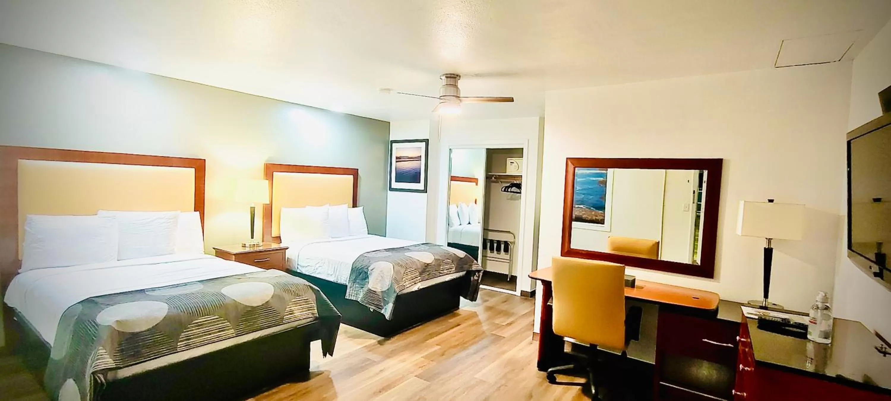 Double Room with Two Double Beds - Non-Smoking in Oceanside Inn & Suites, a Days Inn by Wyndham