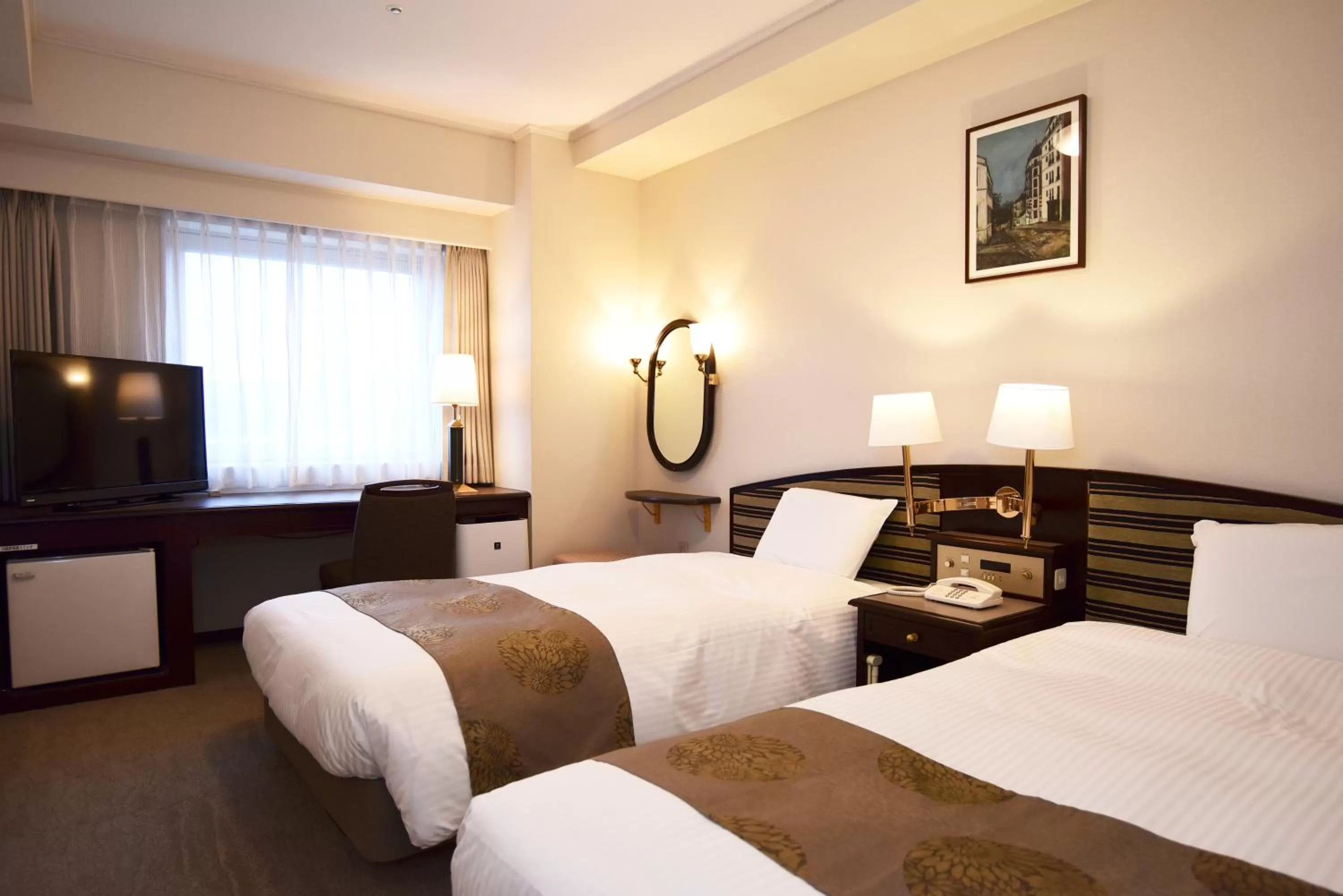 Standard Twin Room Nonsmoking in Hotel Sankyo Fukushima