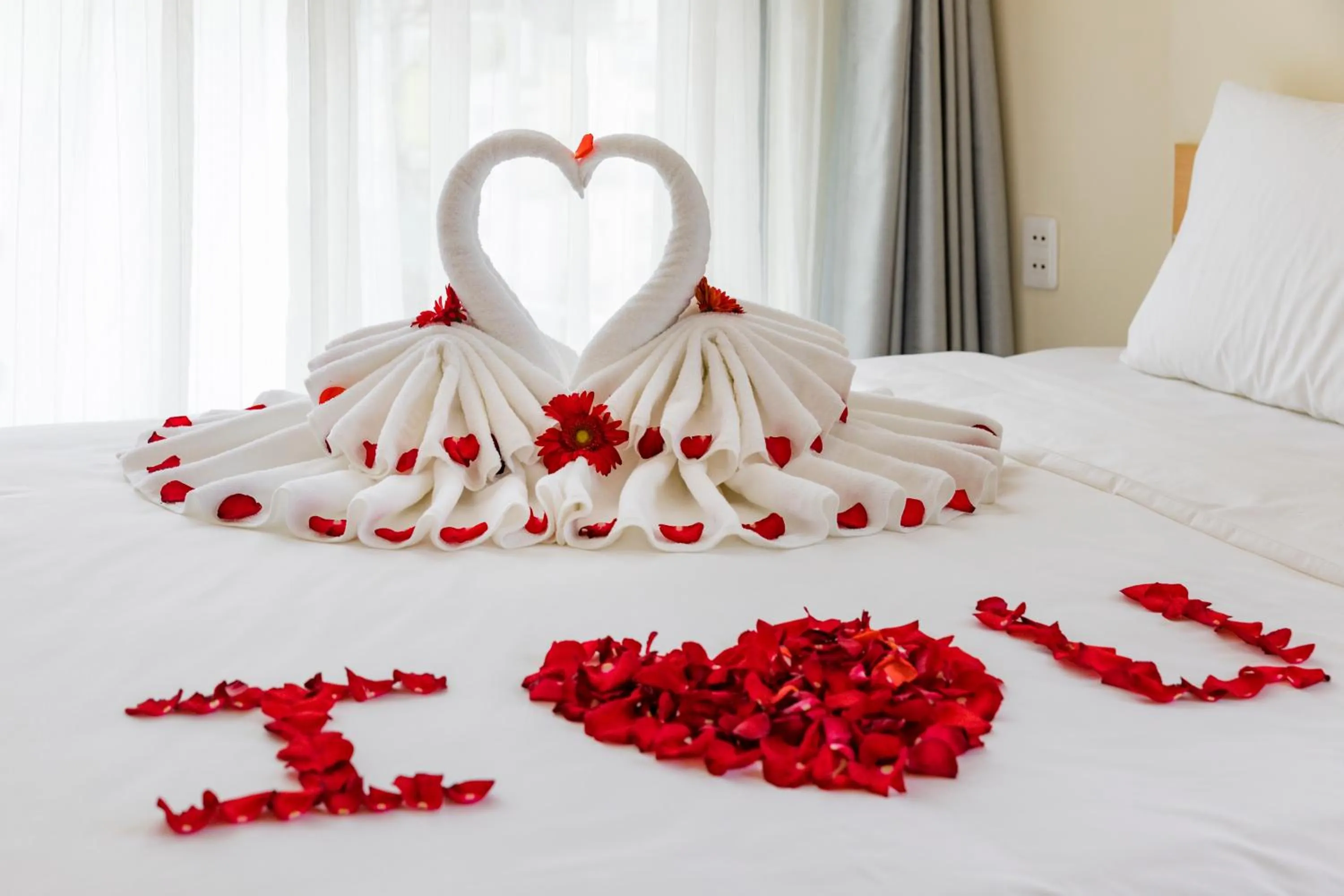 Deluxe Double Room with Side Sea View in The Swan Nha Trang Hotel