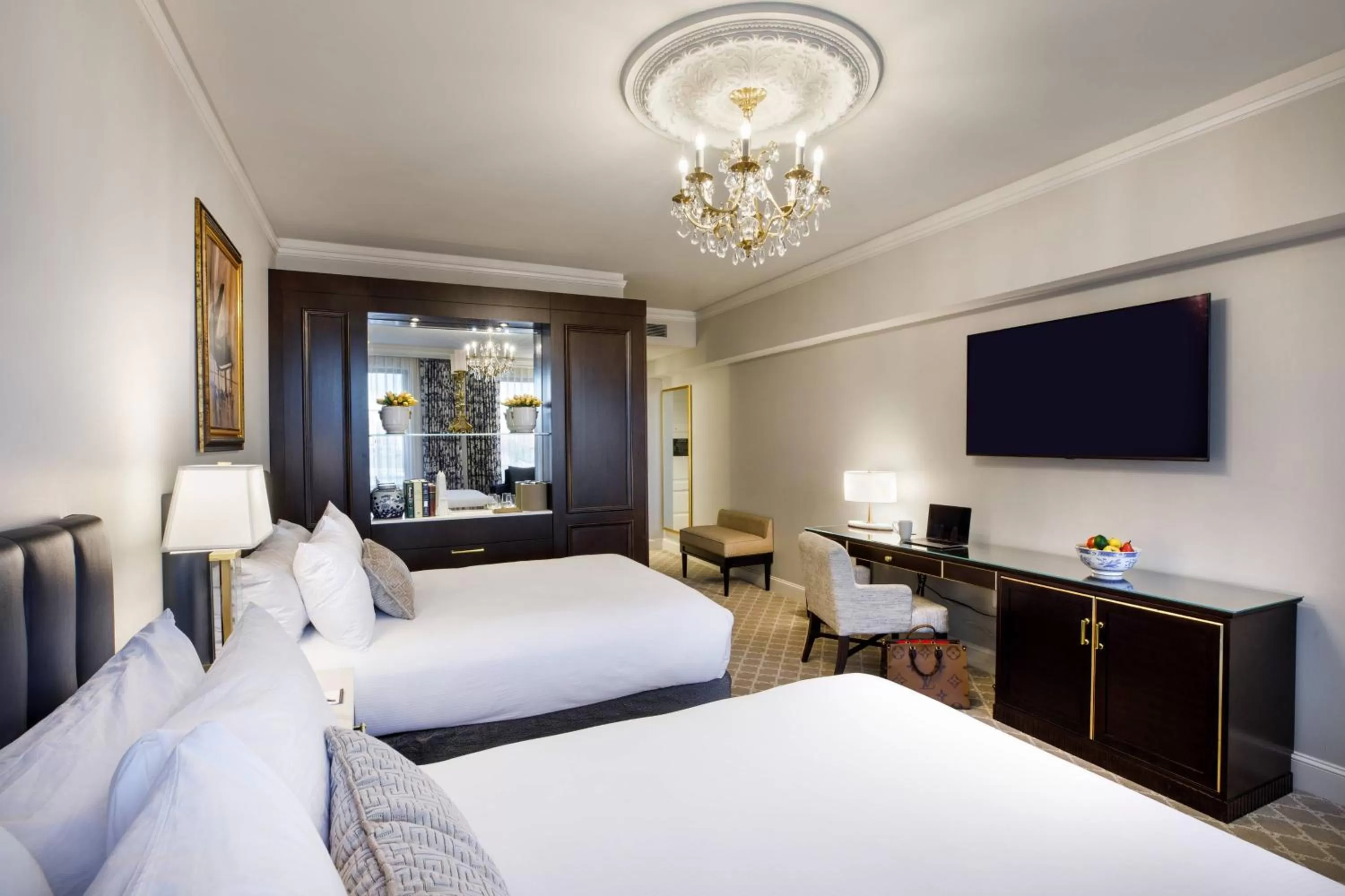 Guest room, 2 Queen in Hotel Carmichael, Autograph Collection