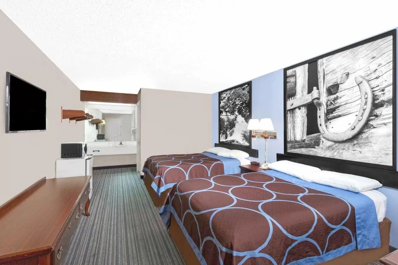 Double Room with Two Double Beds - Smoking in Super 8 by Wyndham Whiteville