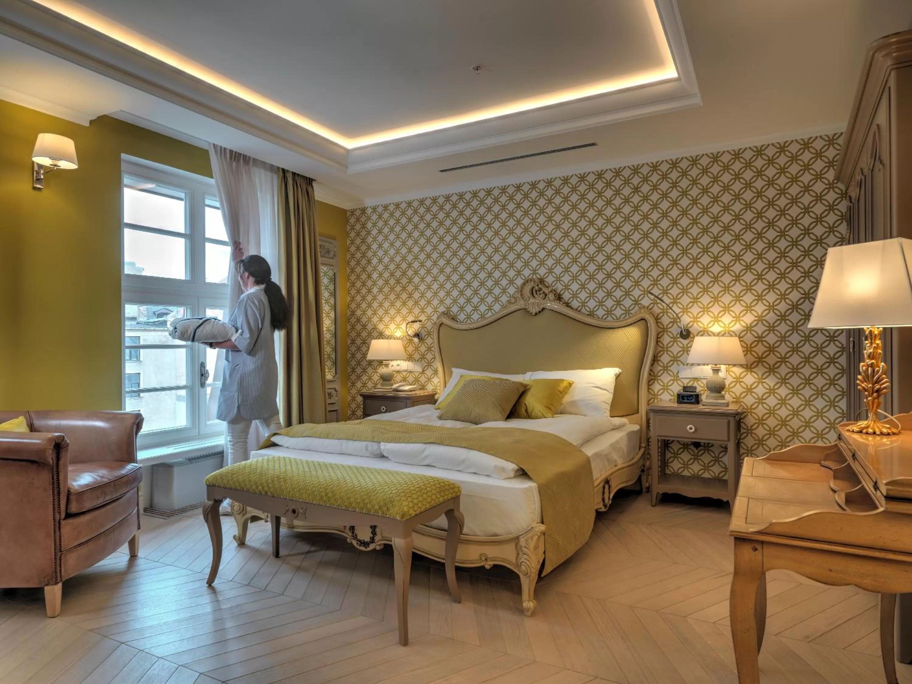 Suite with City View in Relais Le Chevalier