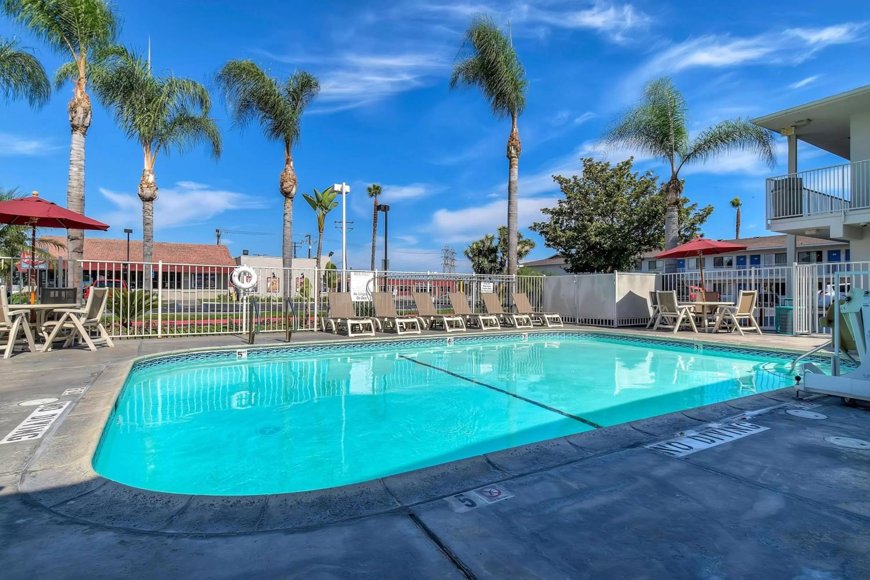 Day in Motel 6-Stanton, CA- Anaheim West