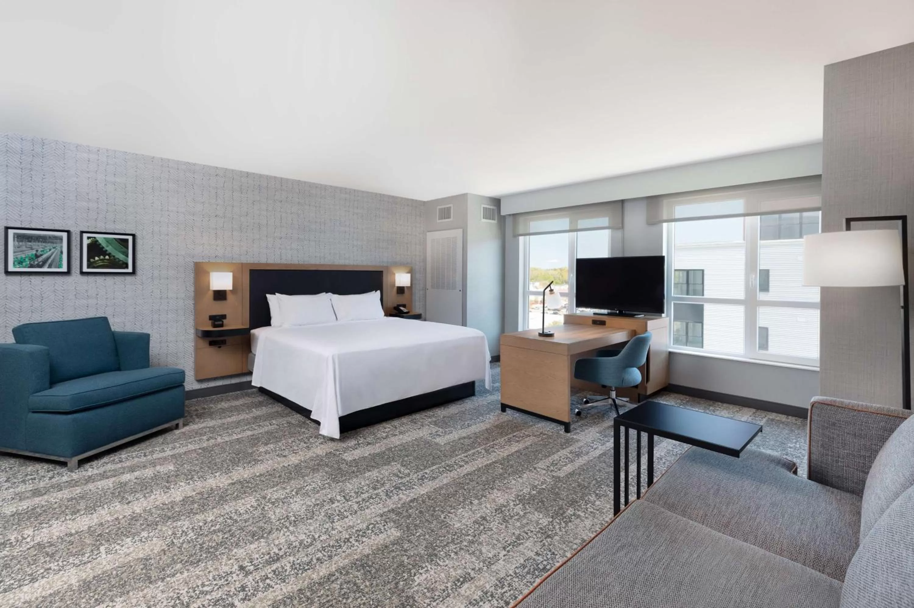 King Studio Suite - single occupancy - Non Smoking in Hampton Inn & Suites Watertown Boston, Ma