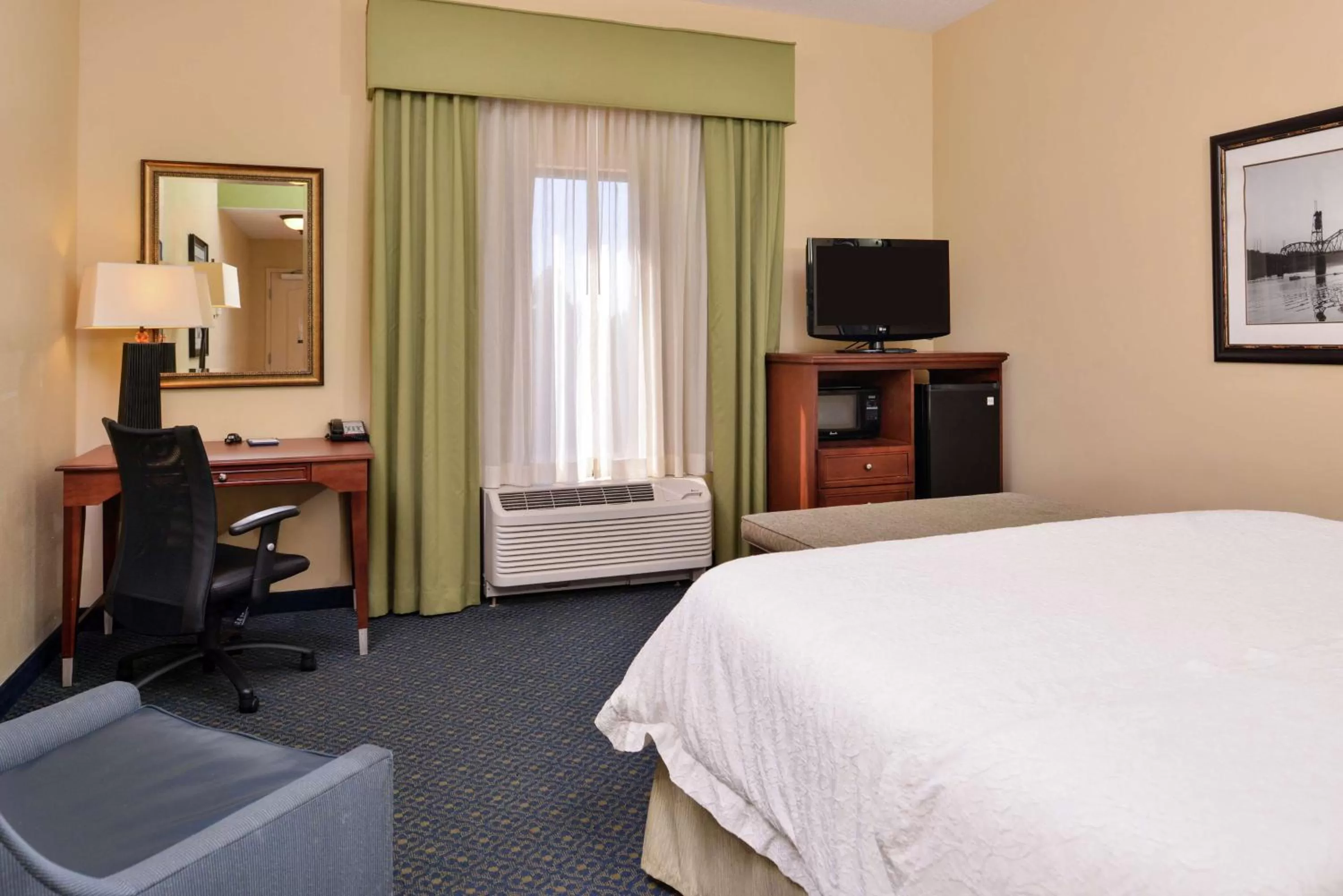 King Room with King Bed - Non-Smoking in Hampton Inn Jackson-College Avenue