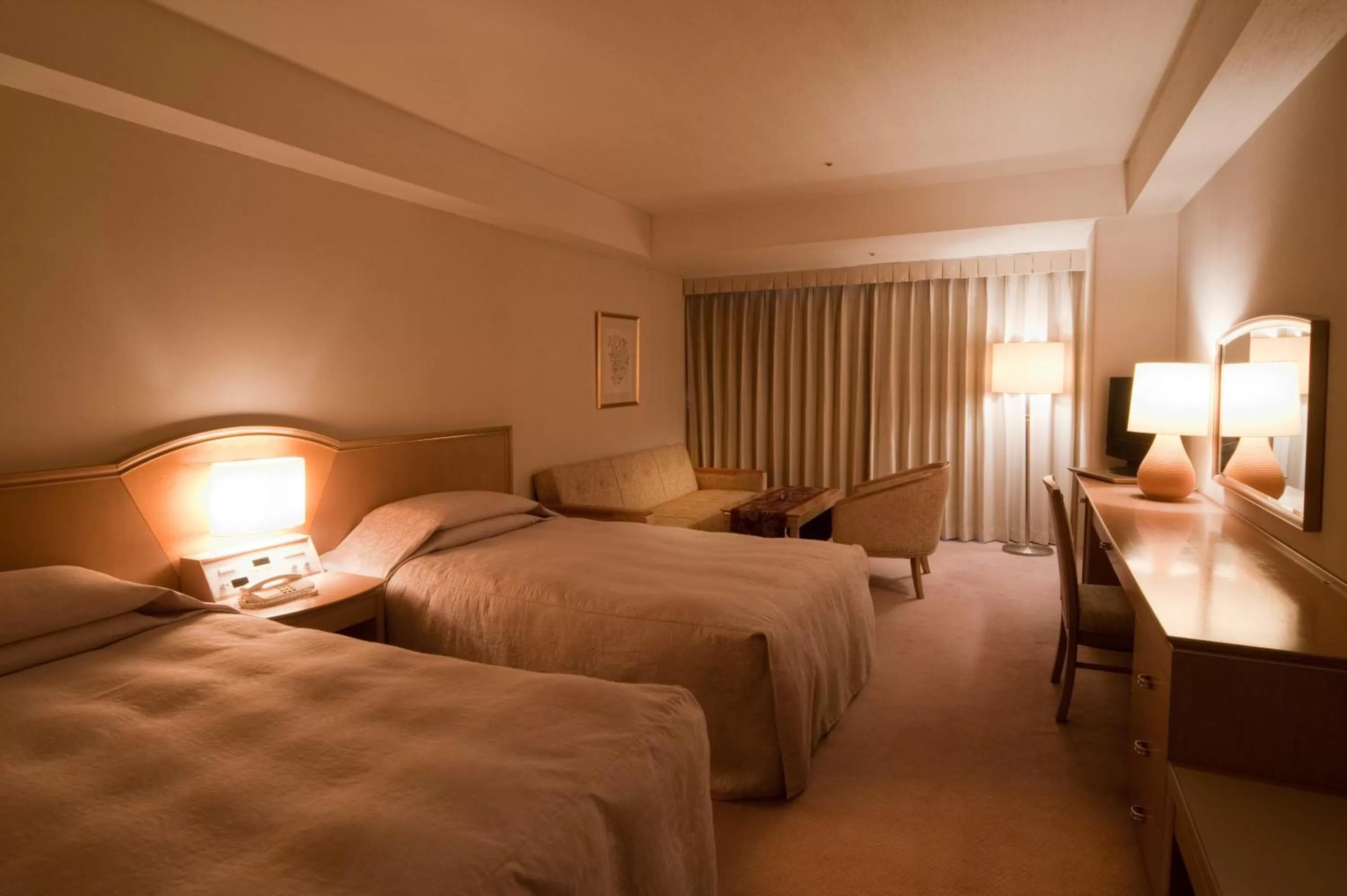 Superior Twin Room in Bellino Hotel Ichinoseki