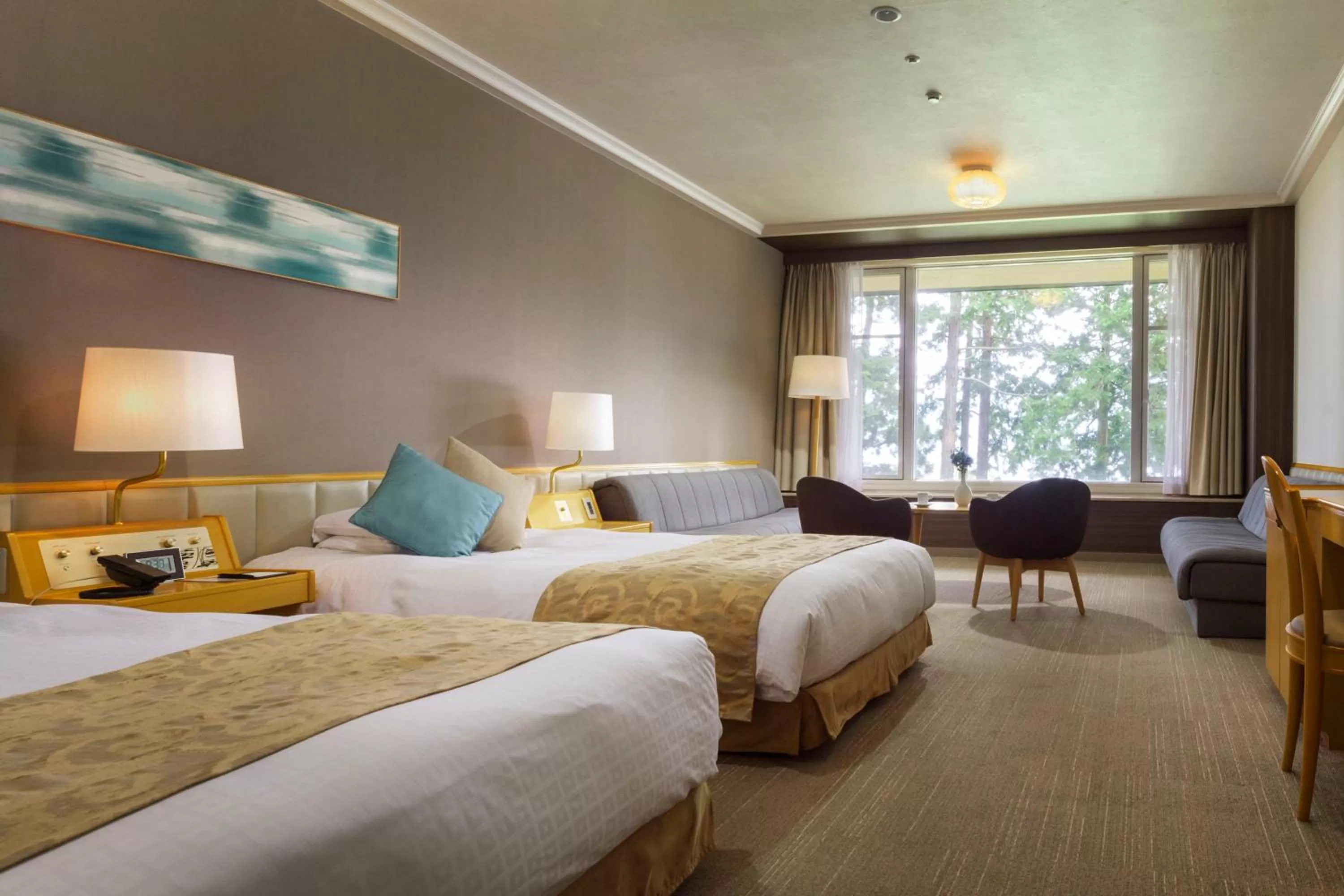 Superior Quadruple Room - Annex - Non-Smoking in The Prince Hakone Lake Ashinoko