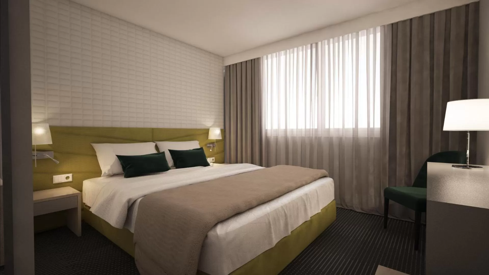 Twin Room in Masa Hotel 5 de Outubro