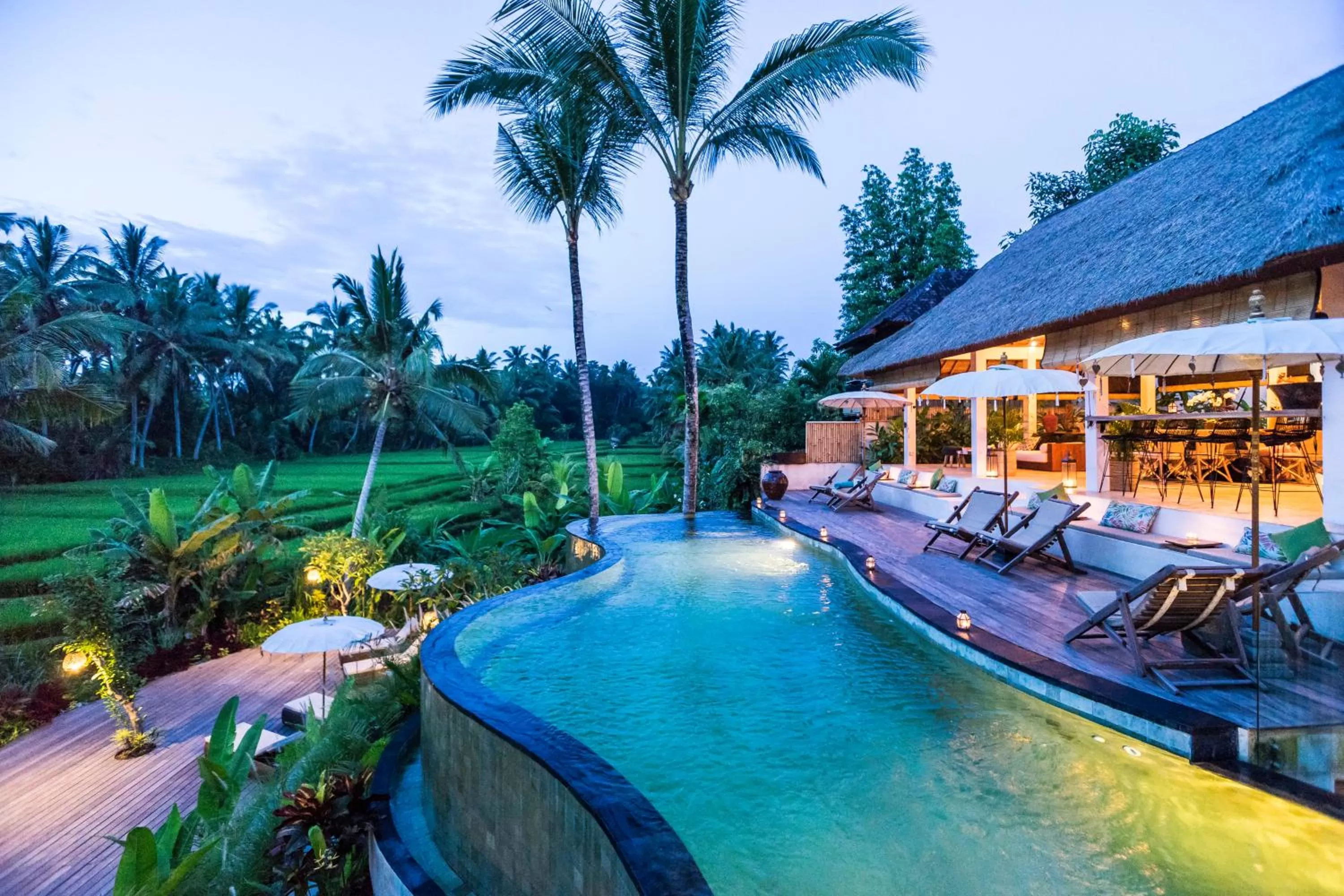 Calma Ubud Suite & Villas - Rice Fields View, Infinity Pool !