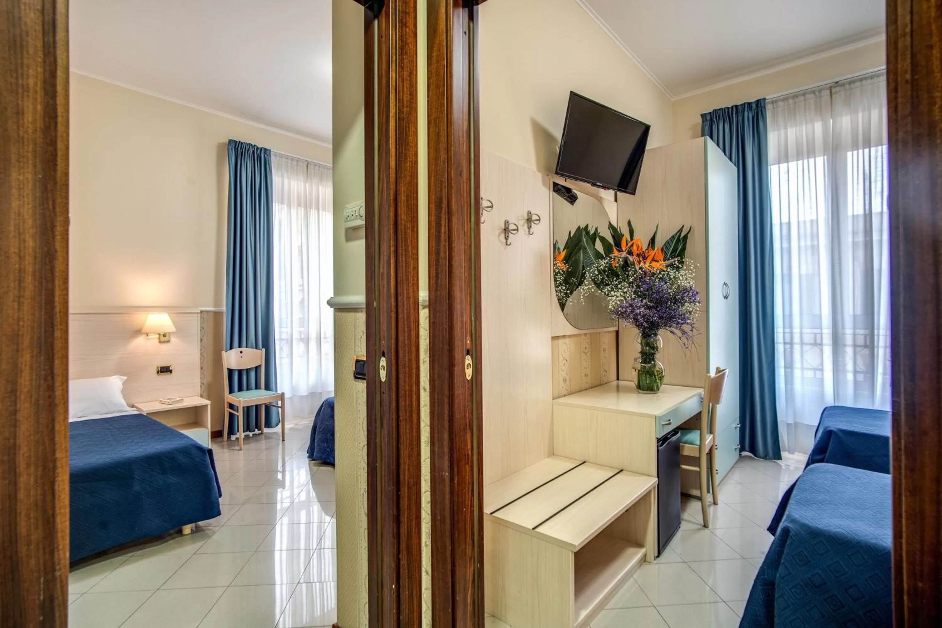 Classic Quadruple Room in Hotel Ottaviano Augusto