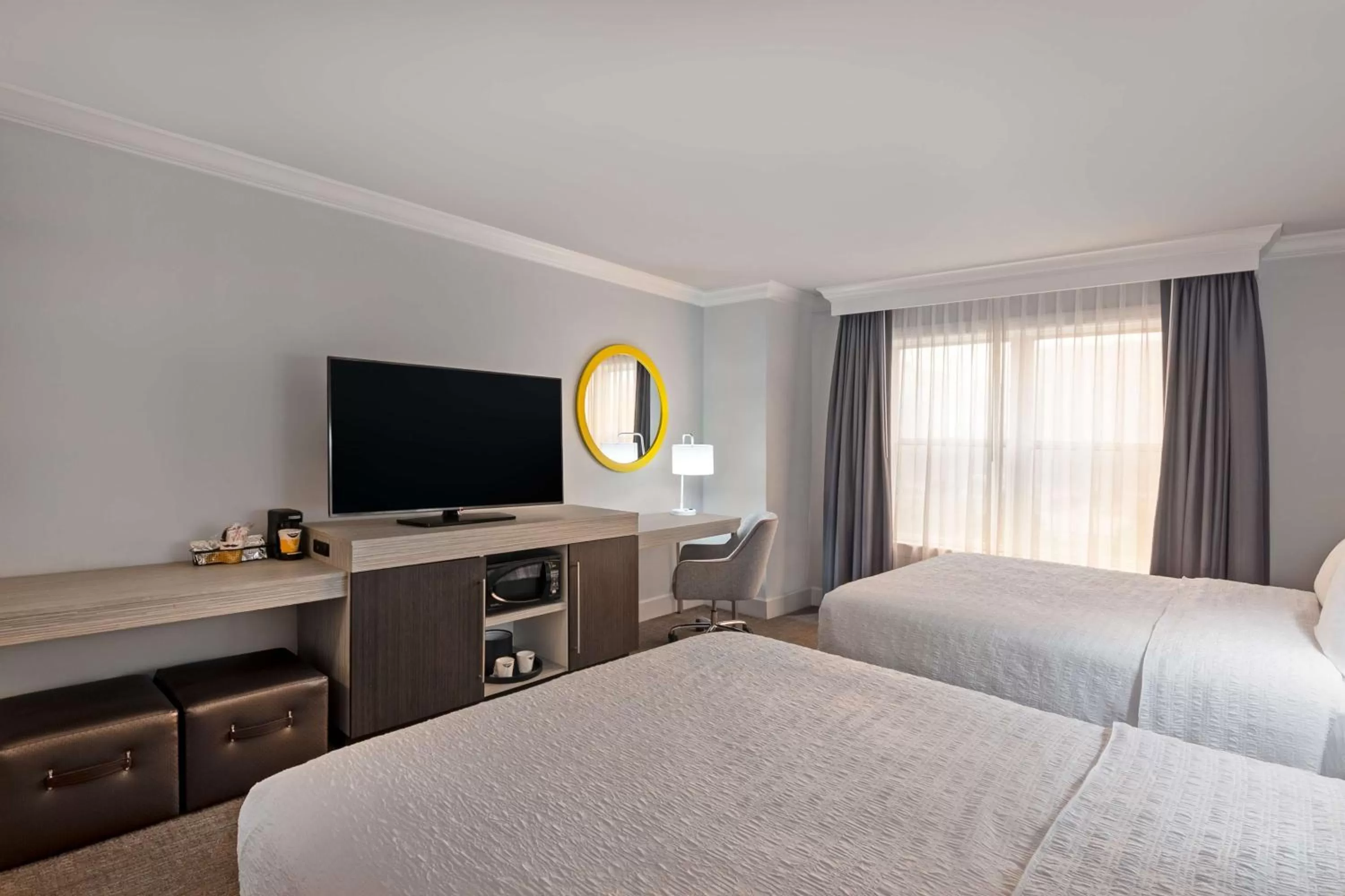 Room with Two Queen Beds - Non-Smoking in Hampton Inn & Suites Stamford