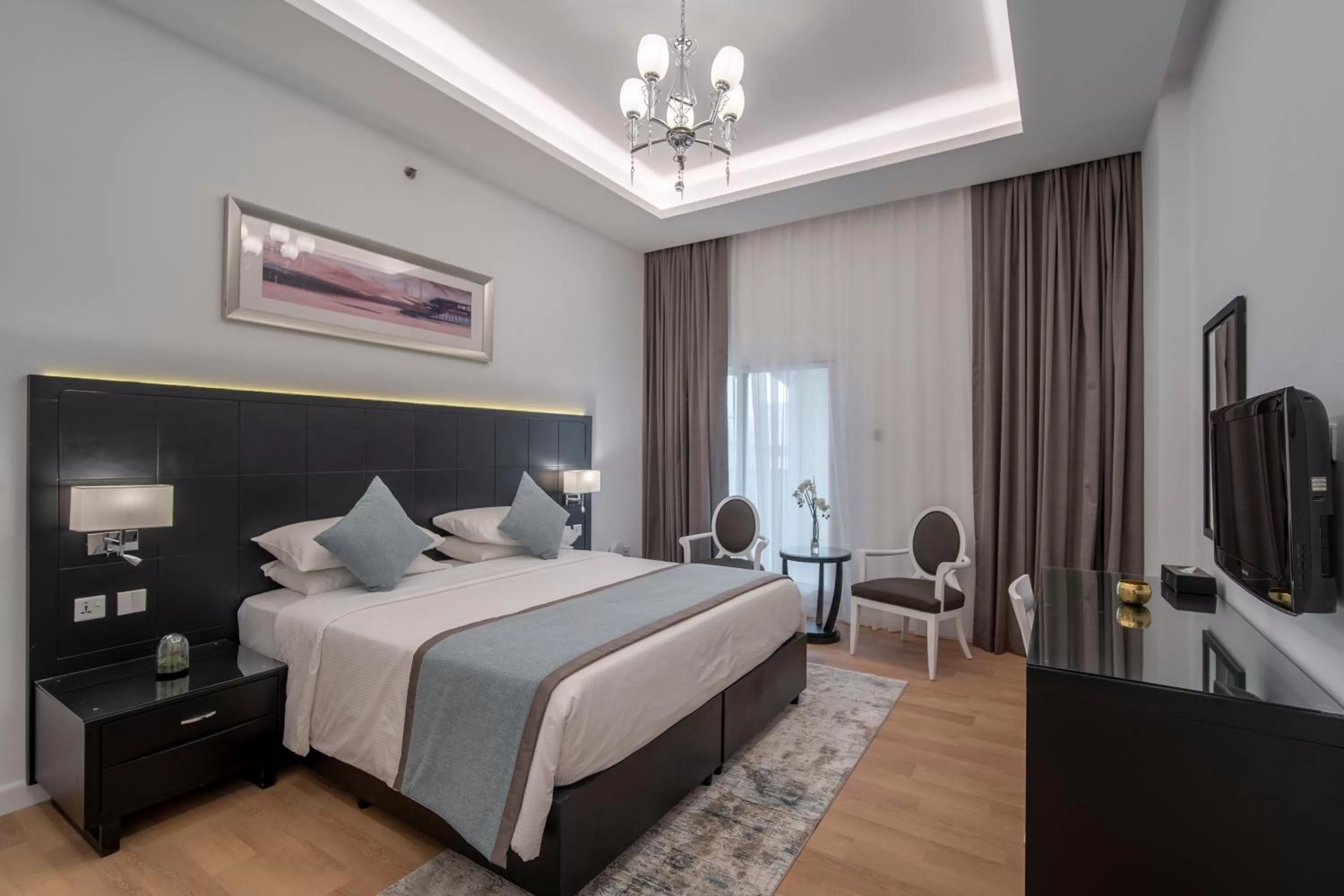 Premium Two-Bedroom Apartment with Balcony in Rose Garden Hotel Apartments - Al Barsha, Near Metro Station