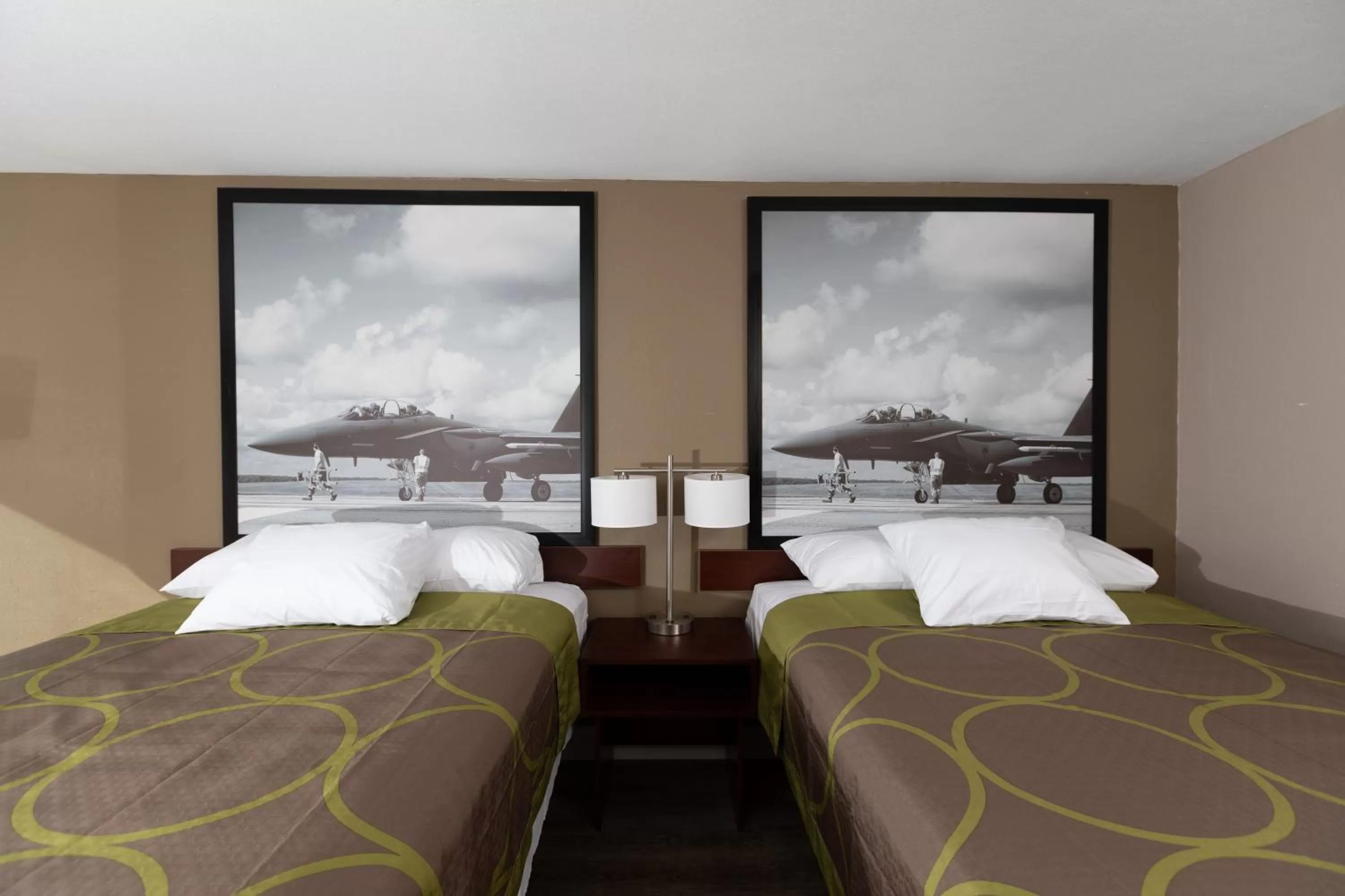 Queen Room with Two Queen Beds - Non-Smoking in Super 8 by Wyndham Goldsboro