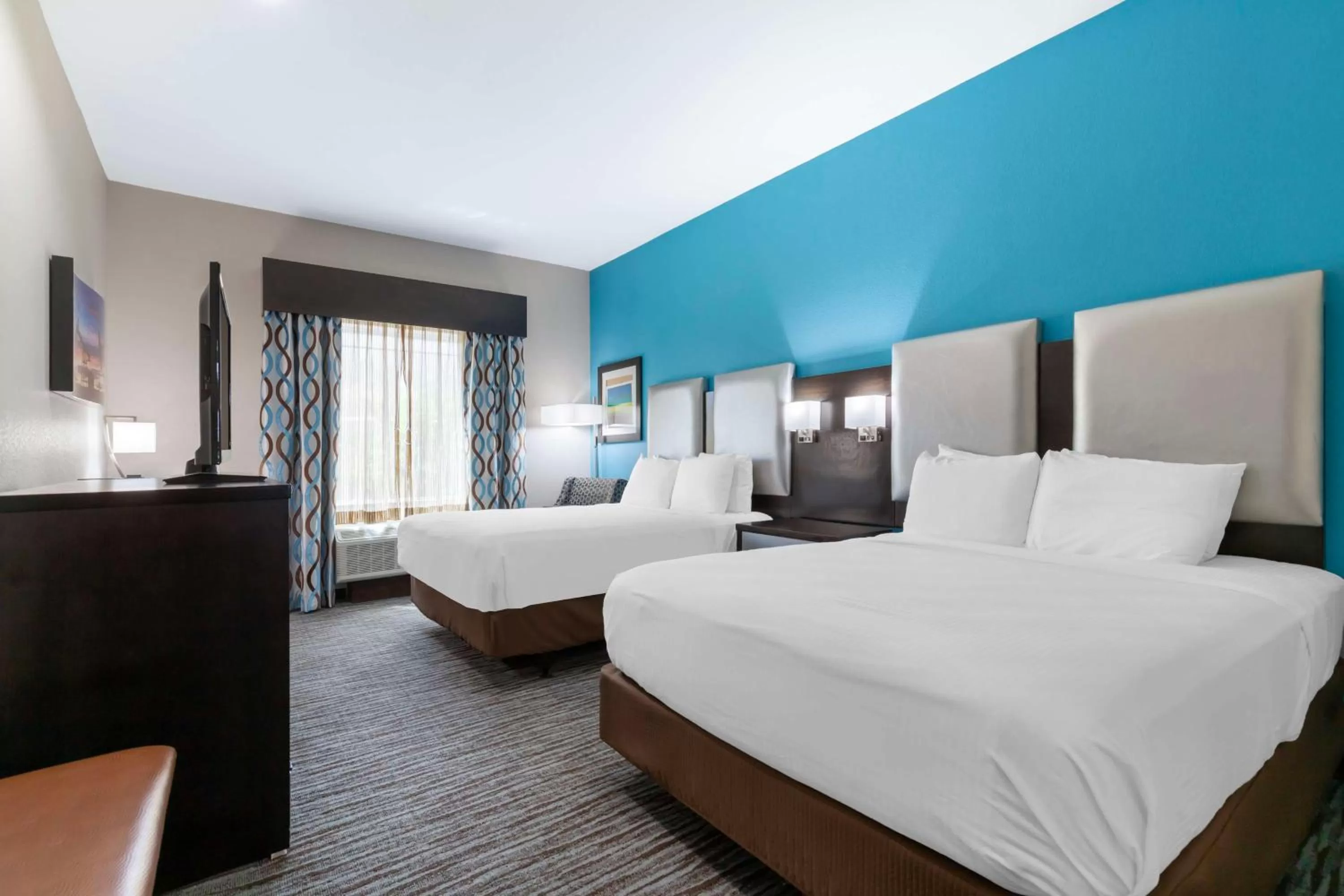 Queen Room with Two Queen Beds - Disability Access/Non-Smoking in Best Western Plus Pleasanton Hotel