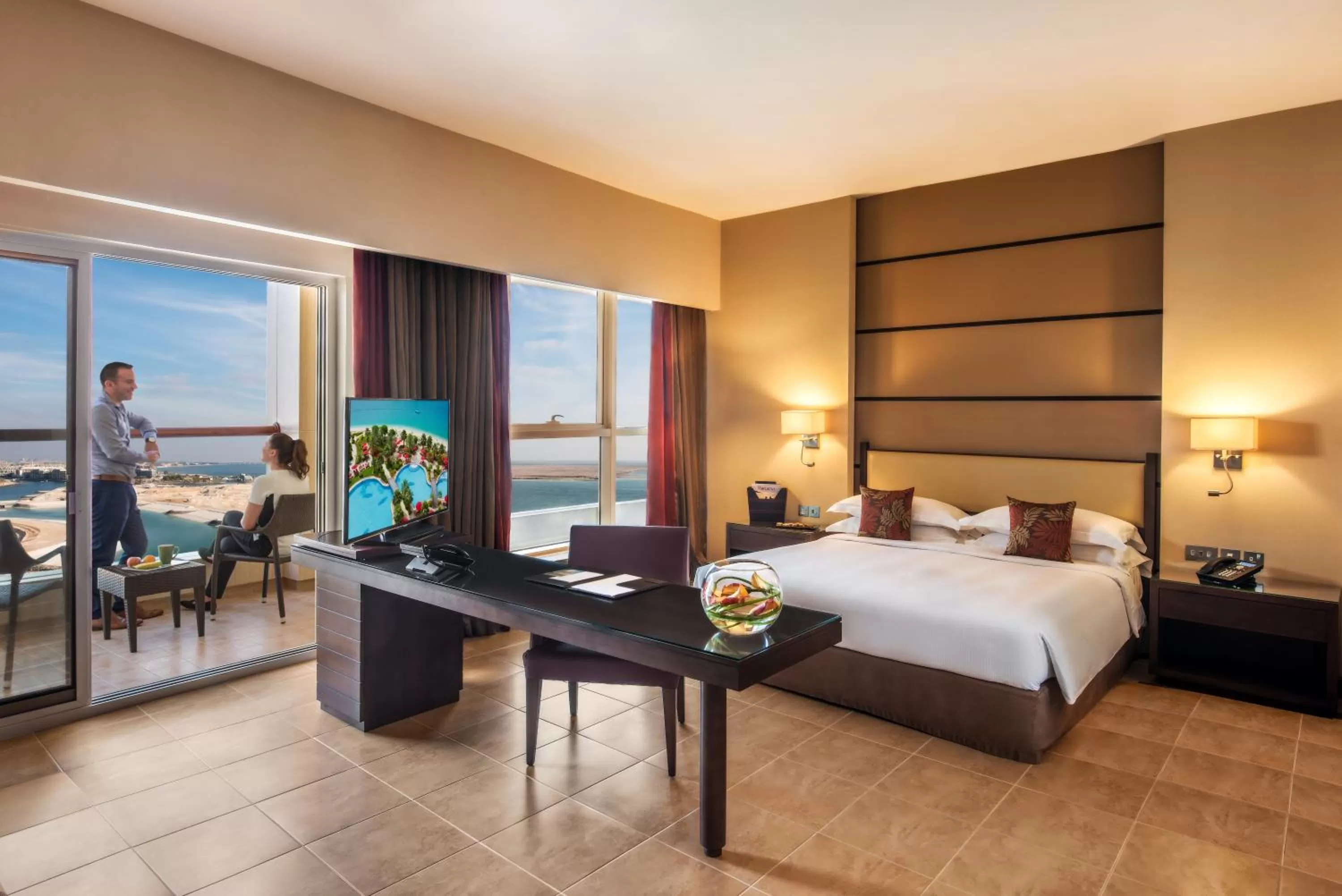 Sea View Studio with Balcony and Kitchenette - single occupancy in Khalidiya Palace Rayhaan by Rotana, Abu Dhabi