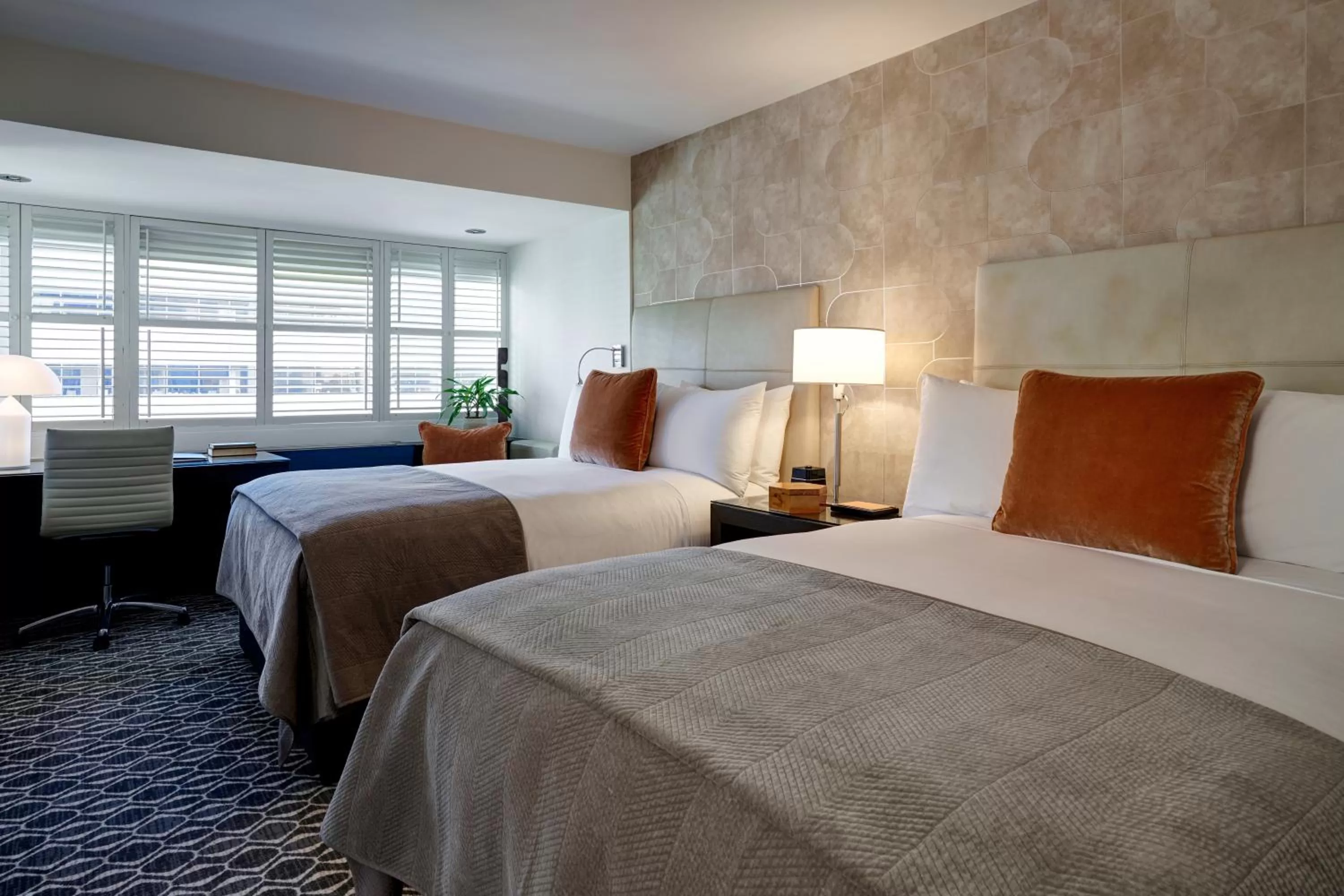 Deluxe Double Room with Two Double Beds in The Dupont Circle Hotel