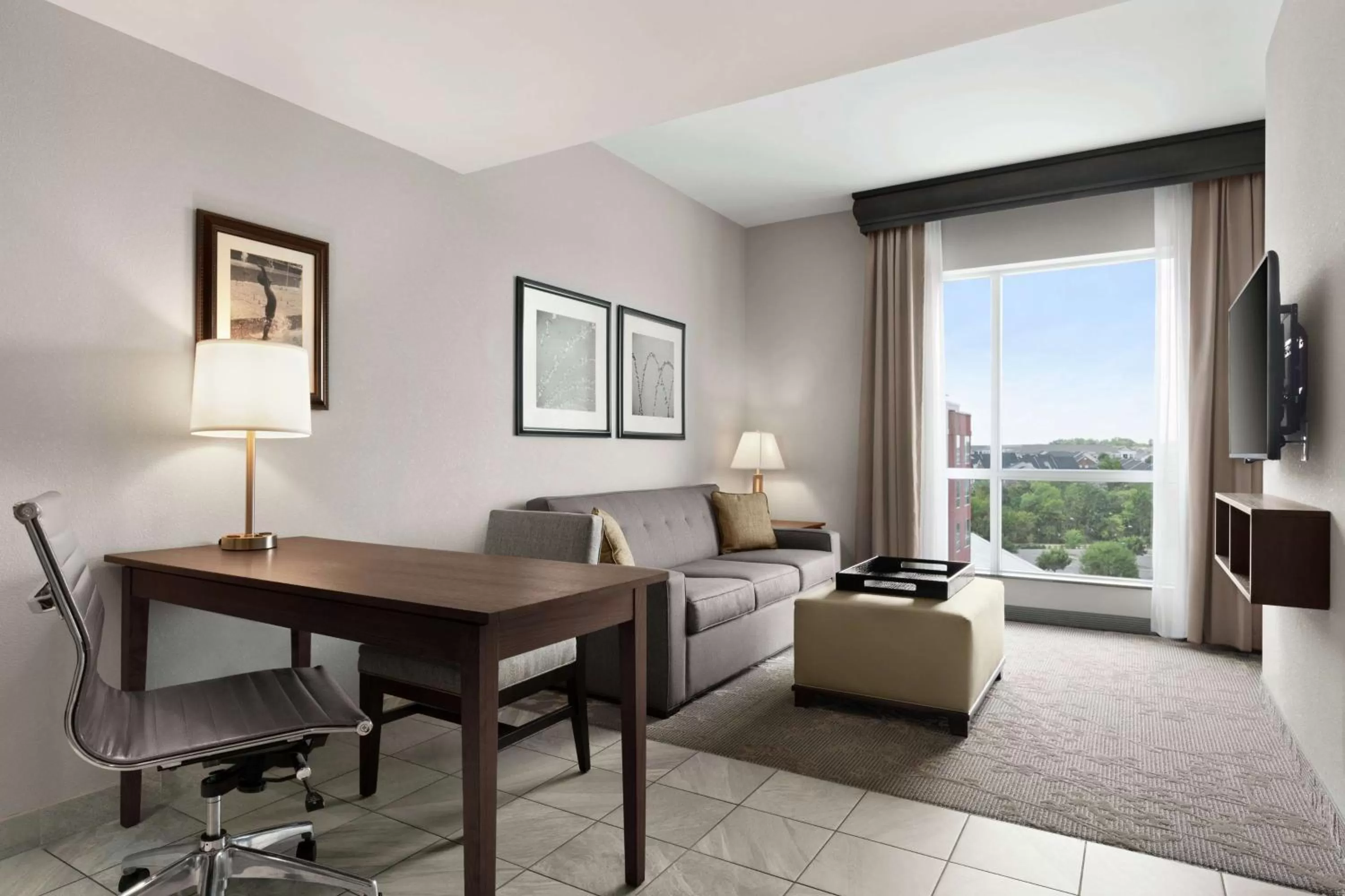 Two-Room King Suite in Embassy Suites Charlotte/Ayrsley